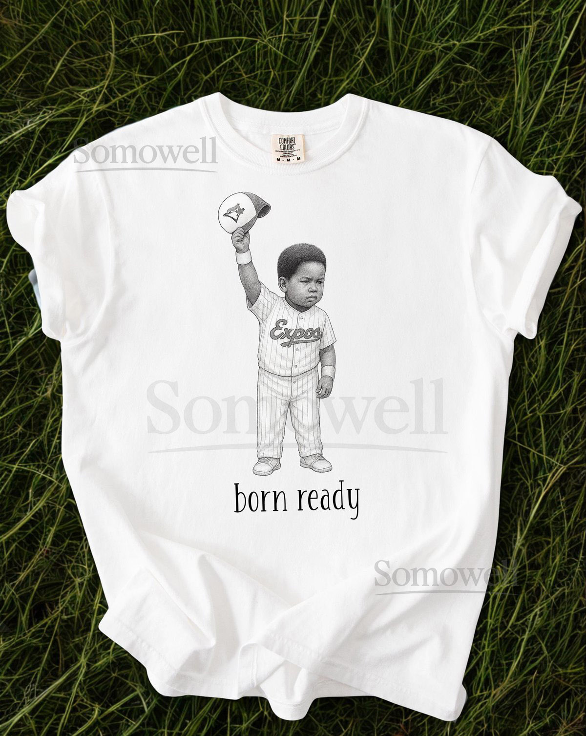 Born Ready Unisex T-shirt Vladimir Guerrero Jr Toronto Blue Jays Shirt Garment-Dyed Tee Baseball Fan Gift MLB Apparel Sports Clothing_112