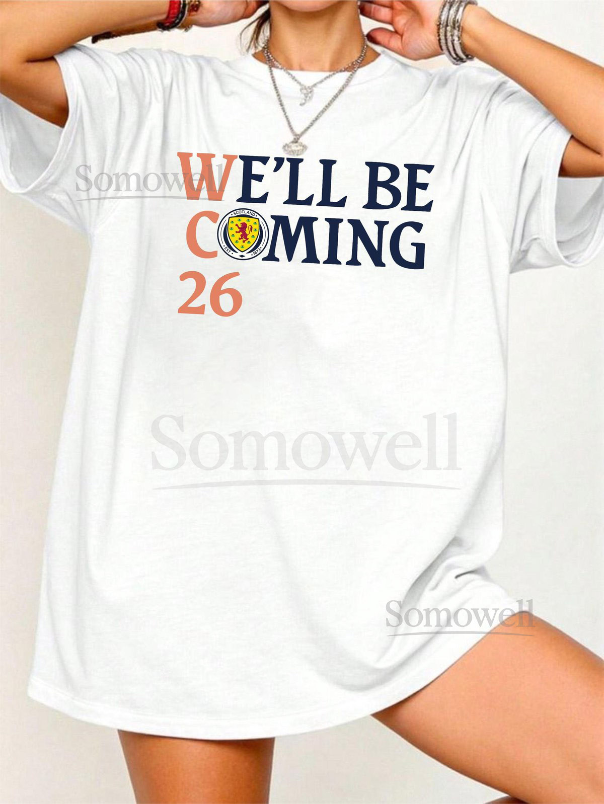 We'll Be Coming 26 Football T-Shirt Unisex Tee for Football 2026 Fans Sports Lovers Top_787