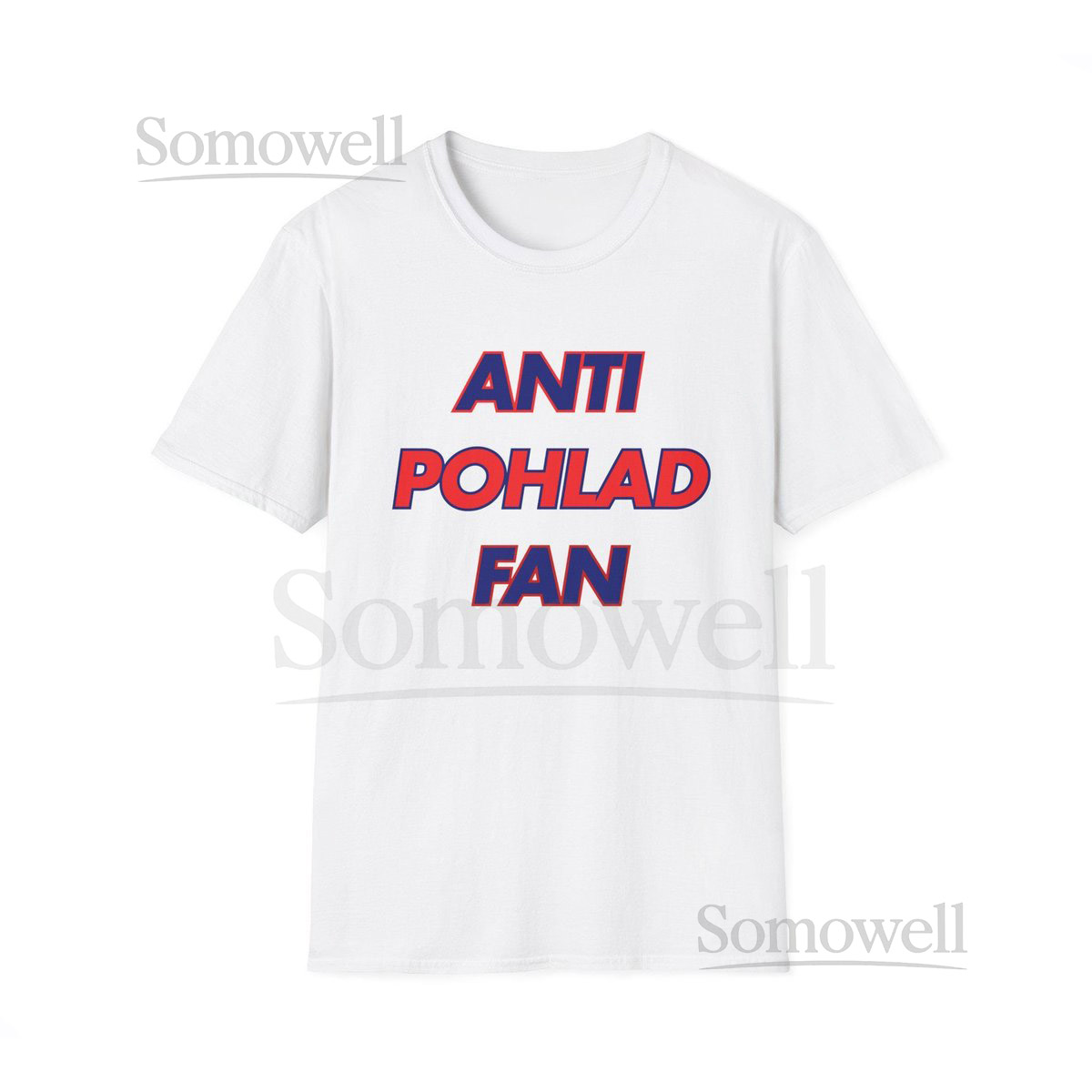 Minnesota Twins ANTI POHLAD FAN T-Shirt Bold Text Graphic Tee_652