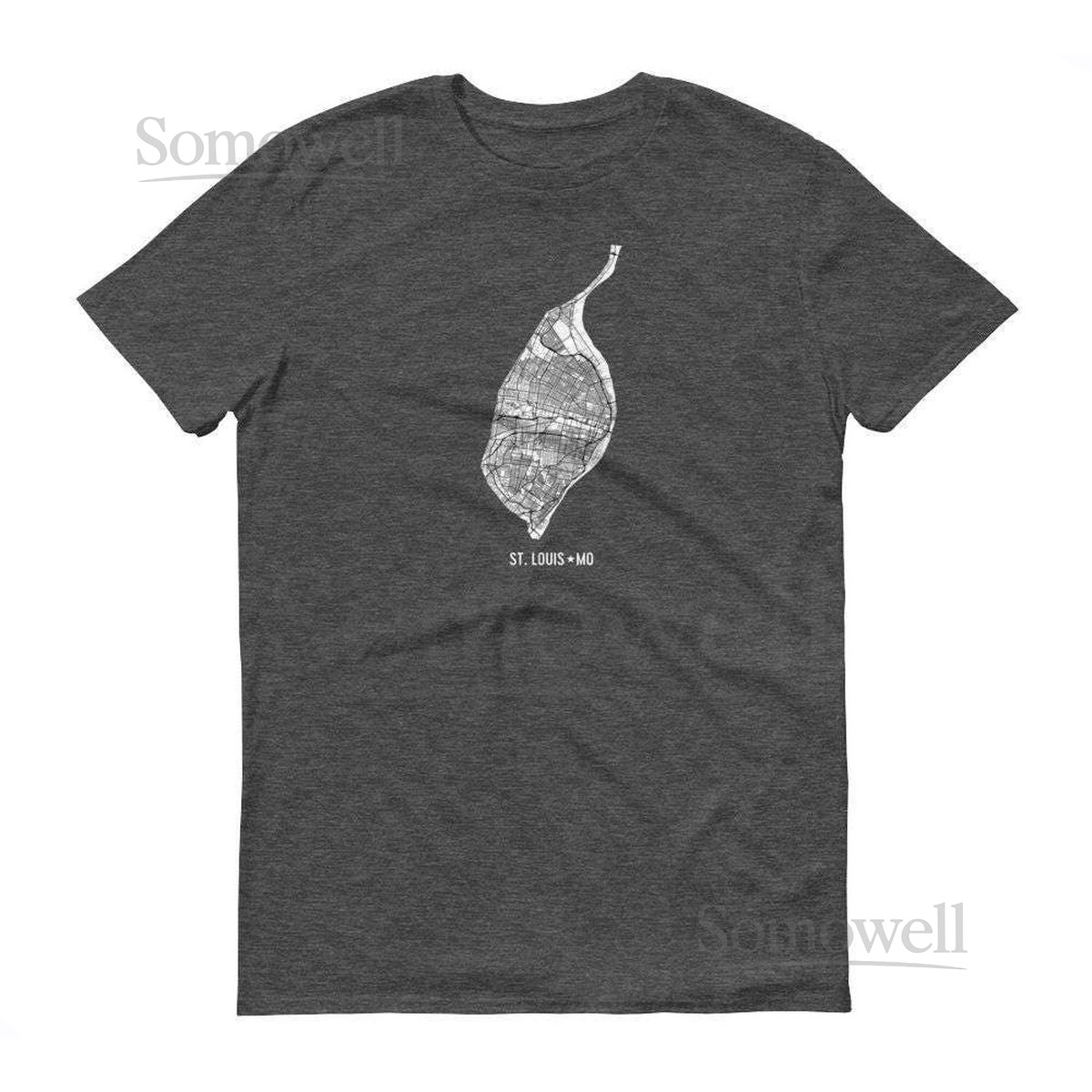 St. Louis Shirt St. Louis MO St. Louis TShirt St. Louis Gift St. Louis Tee St. Louis Map Missouri Shirt Missouri Map St. Louis Art_538