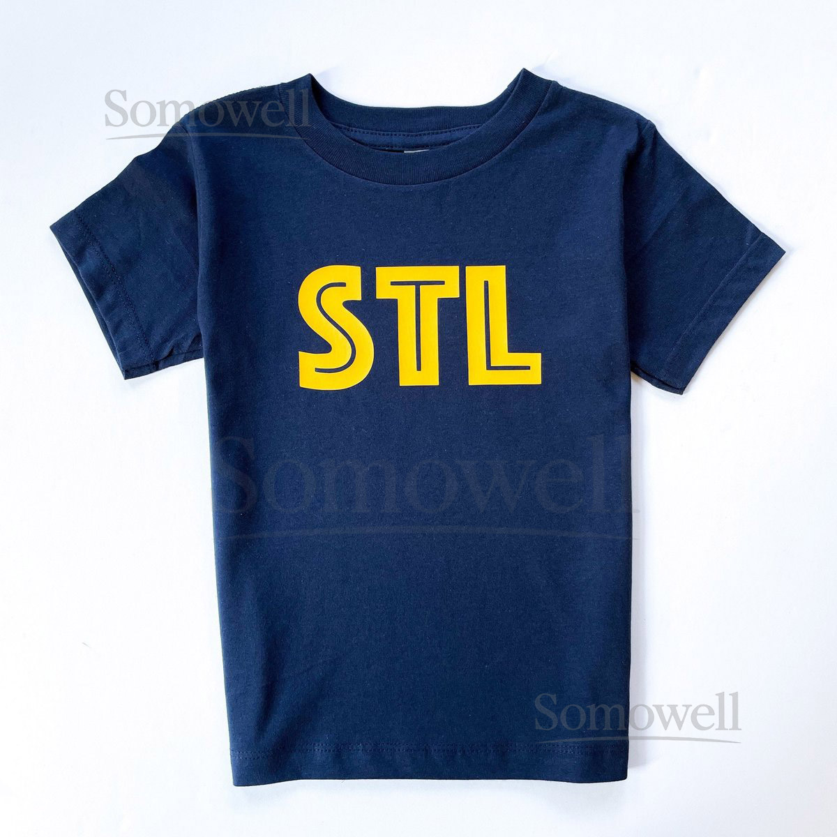 STL KIDS TSHIRT - St Louis Tee - Missouri Tops and Sweatshirts - Use Made Custom Baby Gifts - Blues Hockey Design - Saint Louis Soccer Gear_555