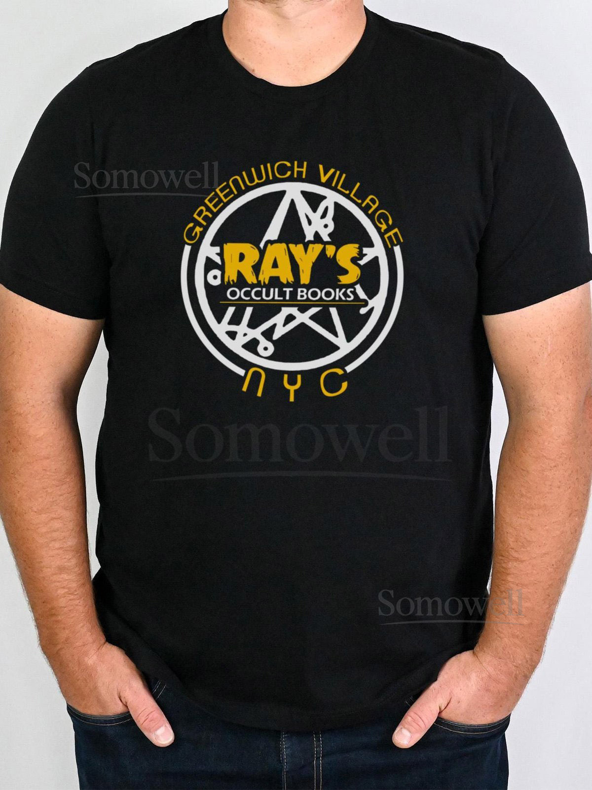 Ray's Occult Books Retro Ghost Fathers Day Gift Idea Unisex Jersey Short Sleeve Tee T-Shirt_85