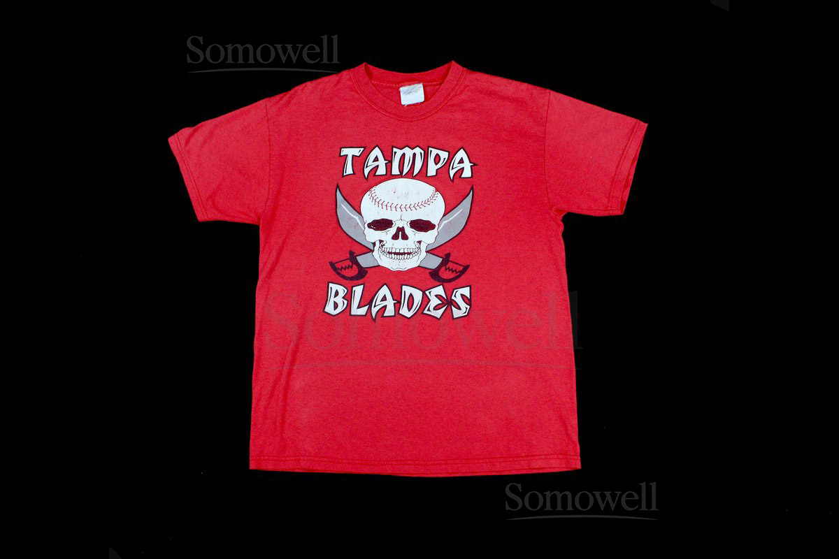 Vintage Tampa Bay Blades Baseball T-shirt_534