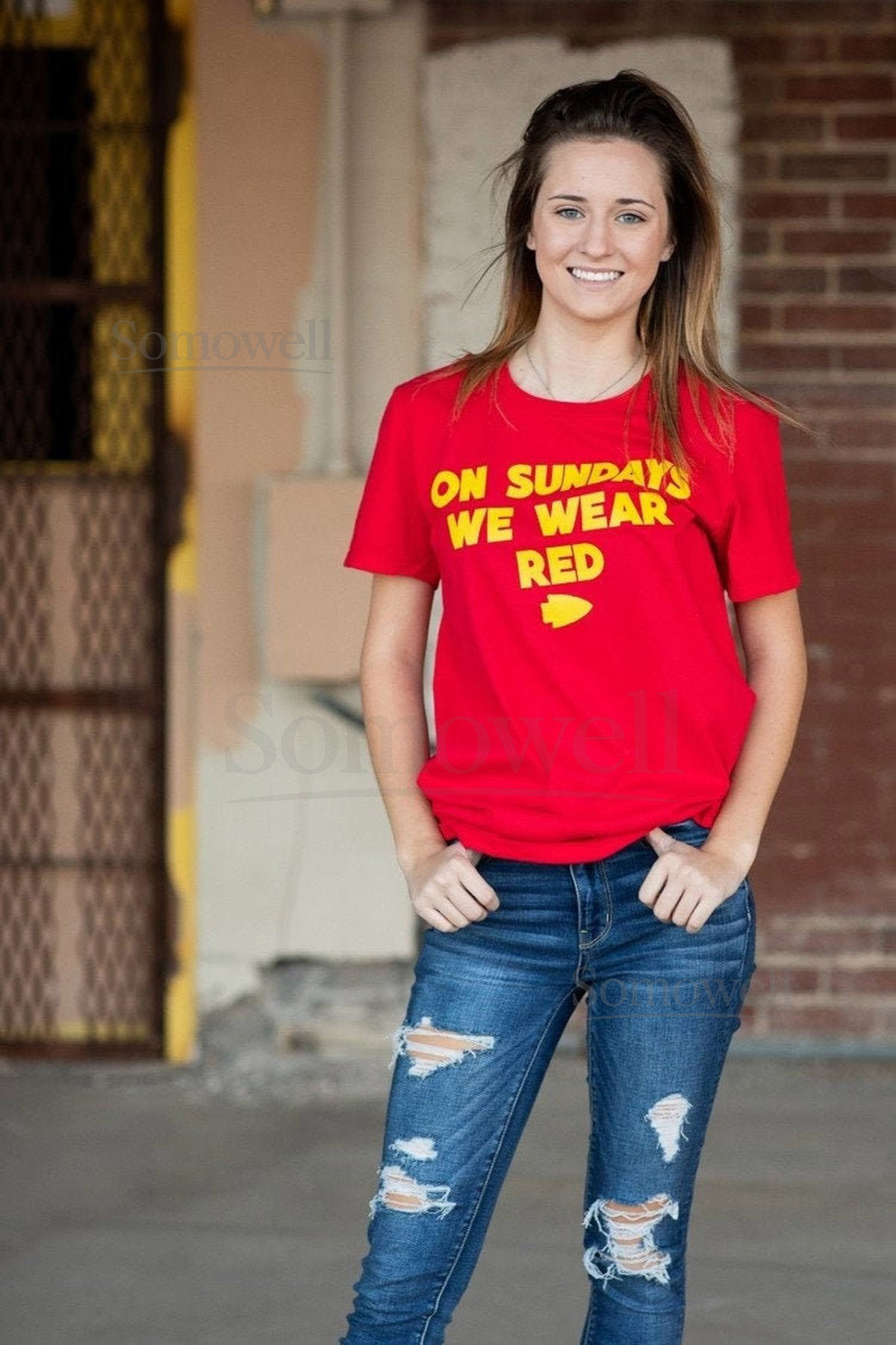 Kansas City Chiefs Red Sunday Shirt_368
