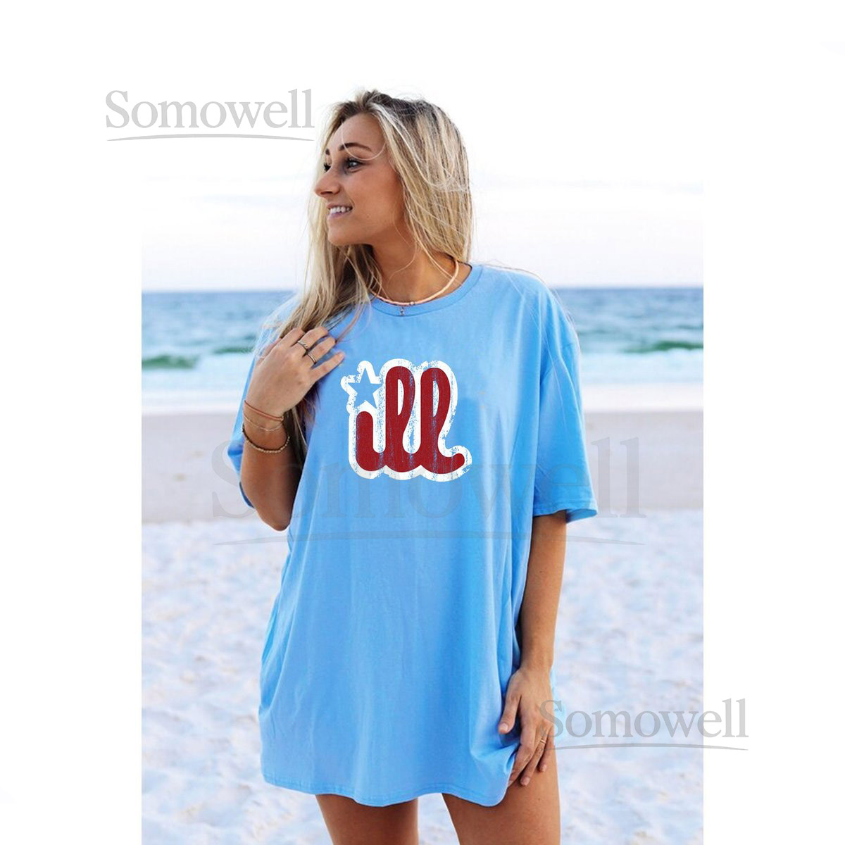 iLL Philly Philadelphia Jersey eagles beastie boys Phillies Graphic T-Shirt pimp_445