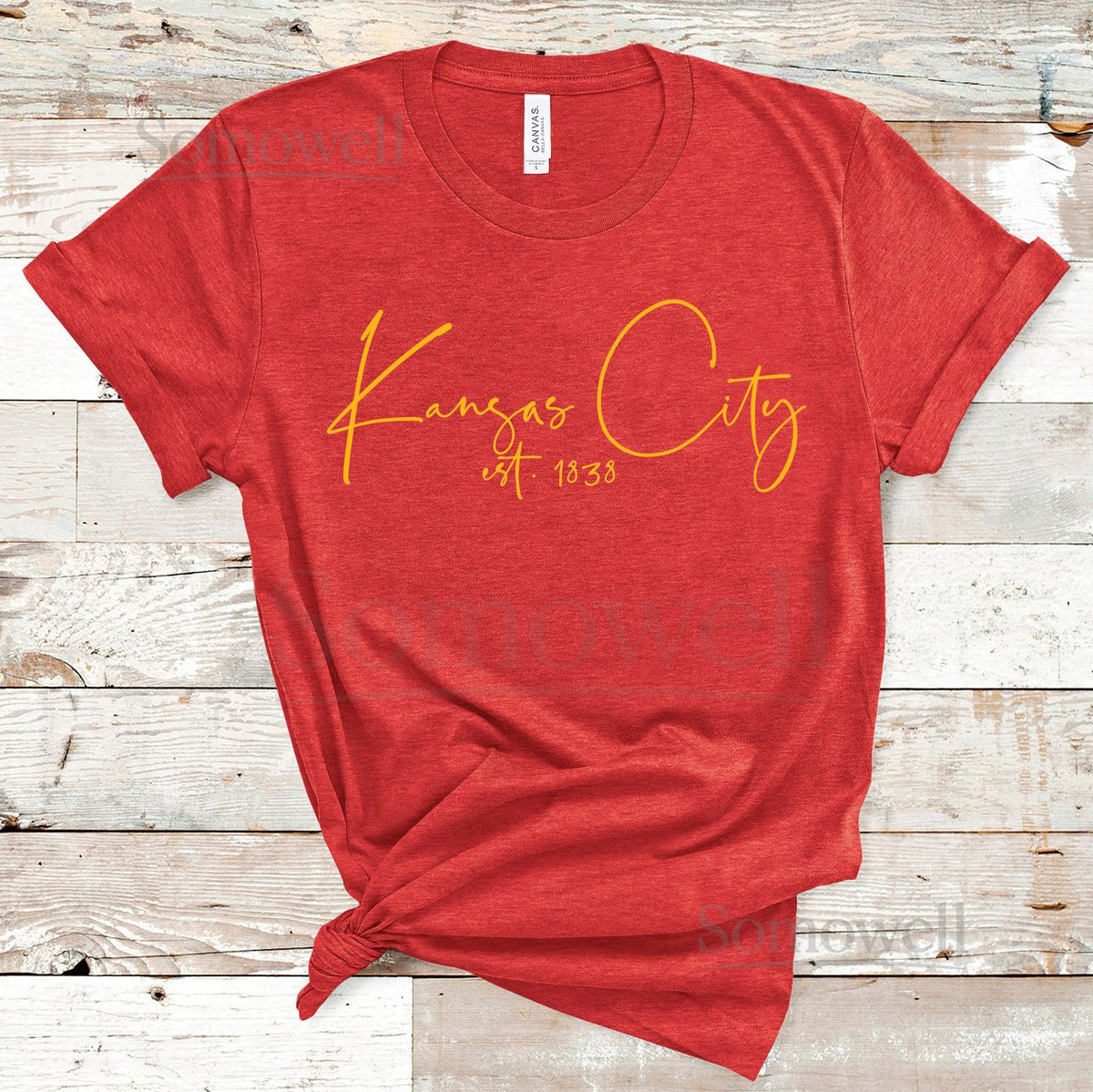 Kansas City EST 1838 Kansas City Pride Shirt Unisex Short Sleeved Shirt Multiple Color Options Made To Order_379