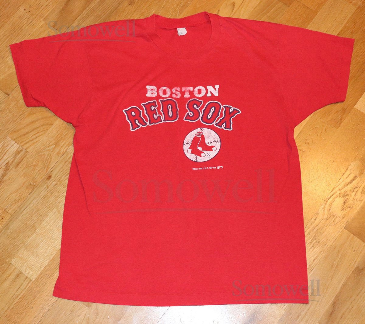 1980's BOSTON ReD SoX vintage faded soft thin original MLB baseball jersey tee t-shirt LXL X-Large 5050 tshirt GiFT_8