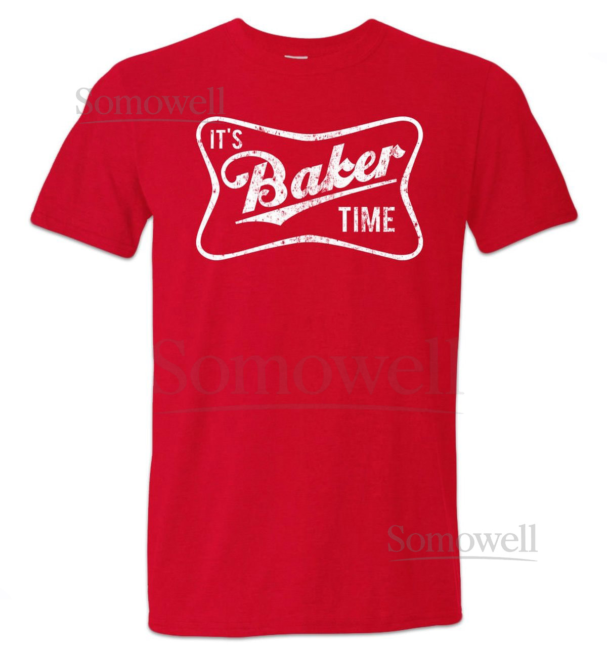 Baker Time T-Shirt Tampa Bay Fan Mayfield Dangerous Bucs Football Beer Drinking Football Parody Shake N Bake_42