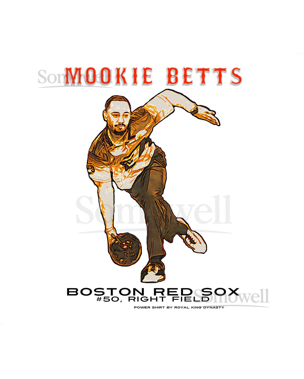 Mookie Betts BOWLING T-Shirt Men's Women's Unisex Boston Red Sox Fan Gift World Series Birthday Present Fenway Park New England Patriots_468