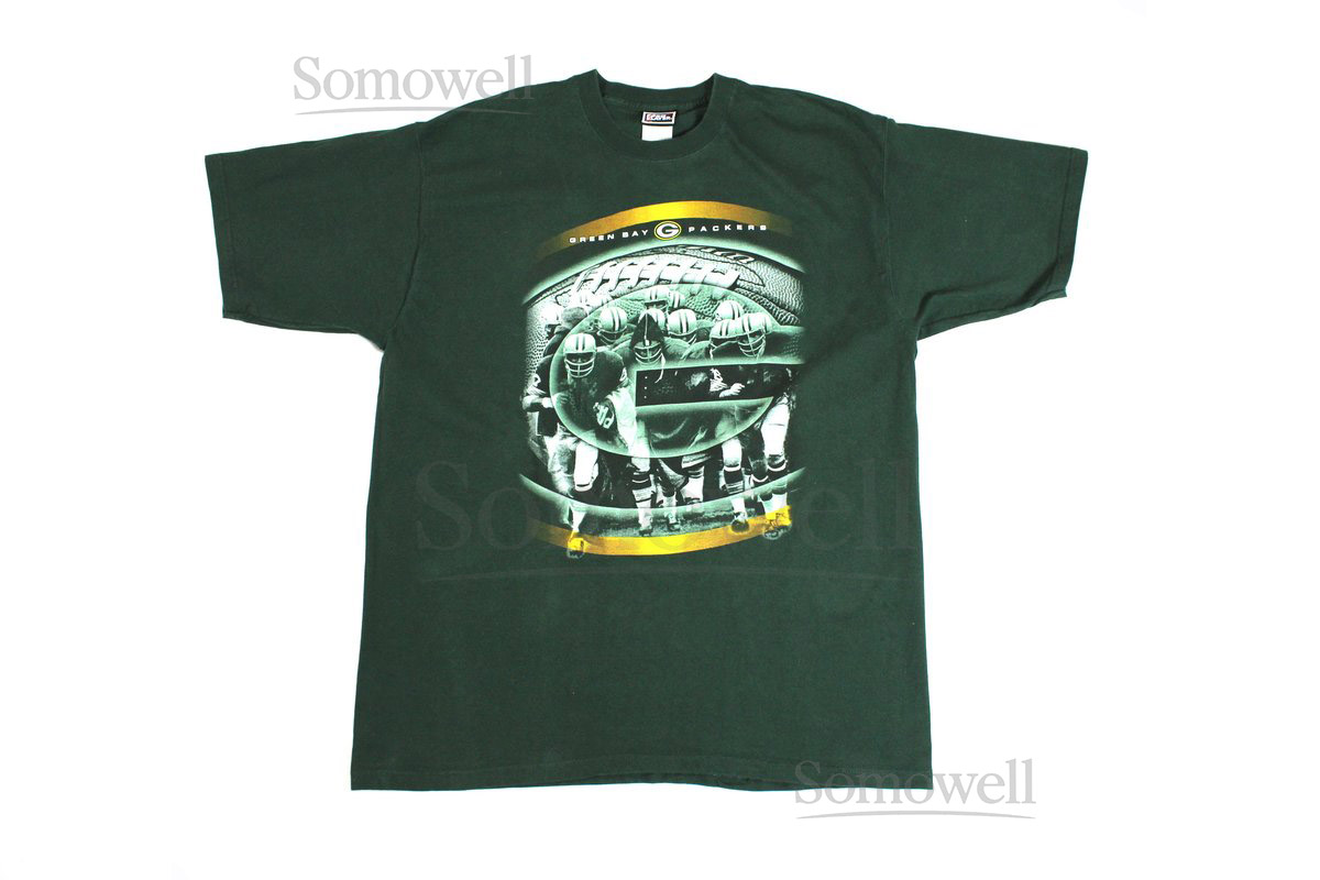 Vintage Pro Player NFL Green Bay Packers T-shirt... Sz XLarge754