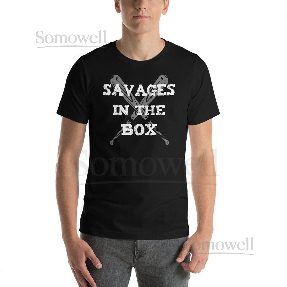Savages in the Box New York Yankees Bronx Bombers Yankees Fan T Shirt Aaron Boone Ejection Rant_127