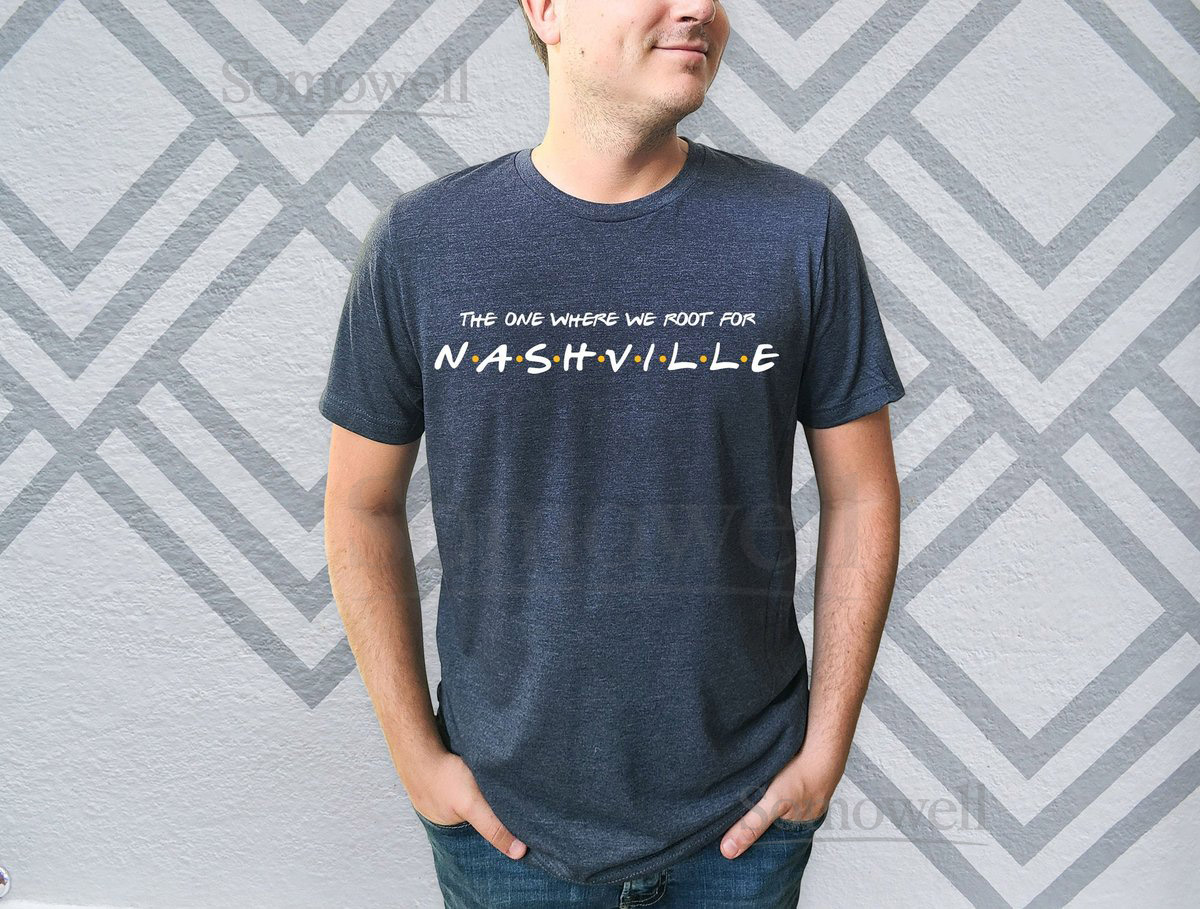 Friends TV Show Nashville Hockey T-Shirt_166