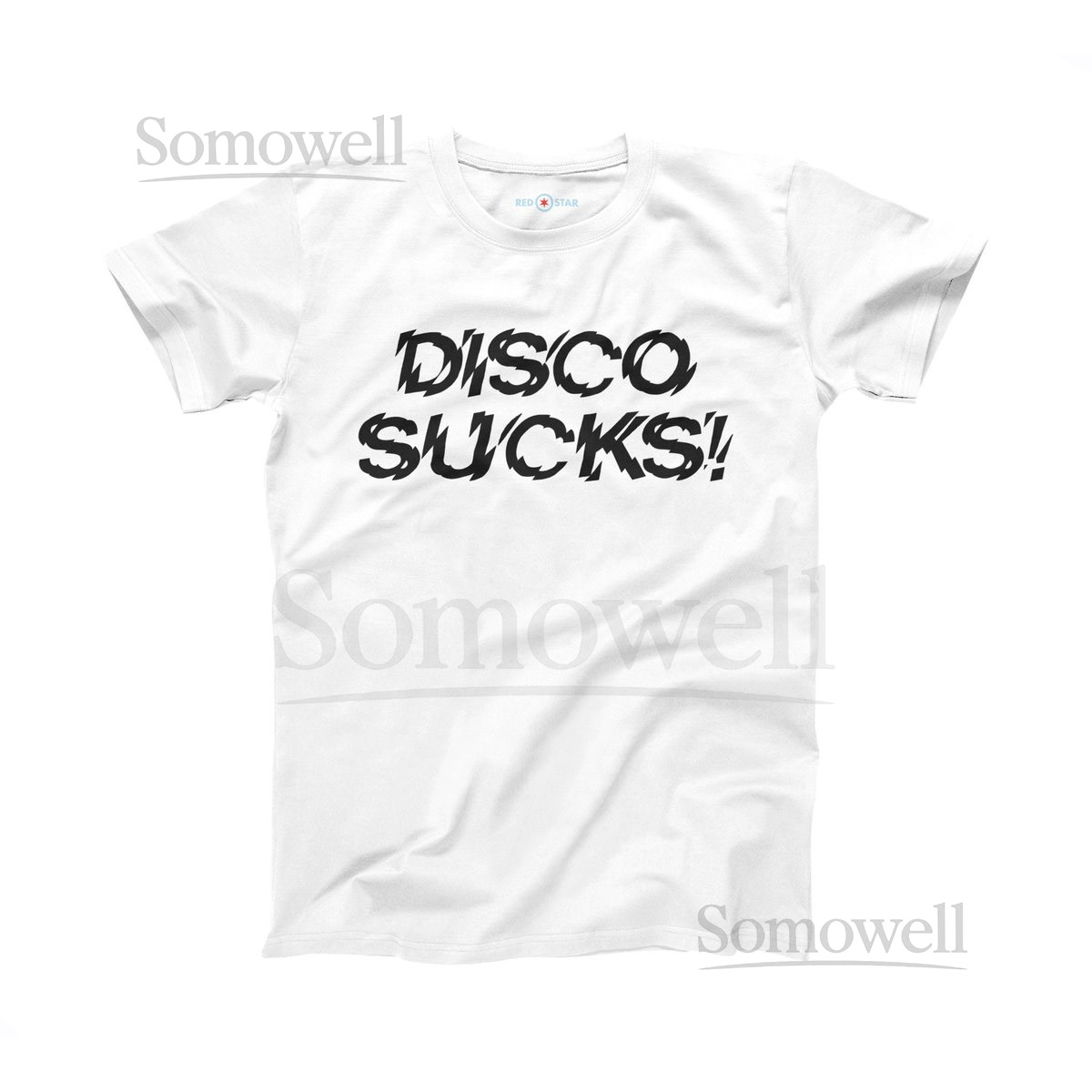 Disco Sucks Shirt Chicago White Sox Demolition Night Logo Comiskey Park Riot Steve Dahl WLUP Icon White Tee Size XS S M L XL 2XL 3XL 4XL 5XL_410
