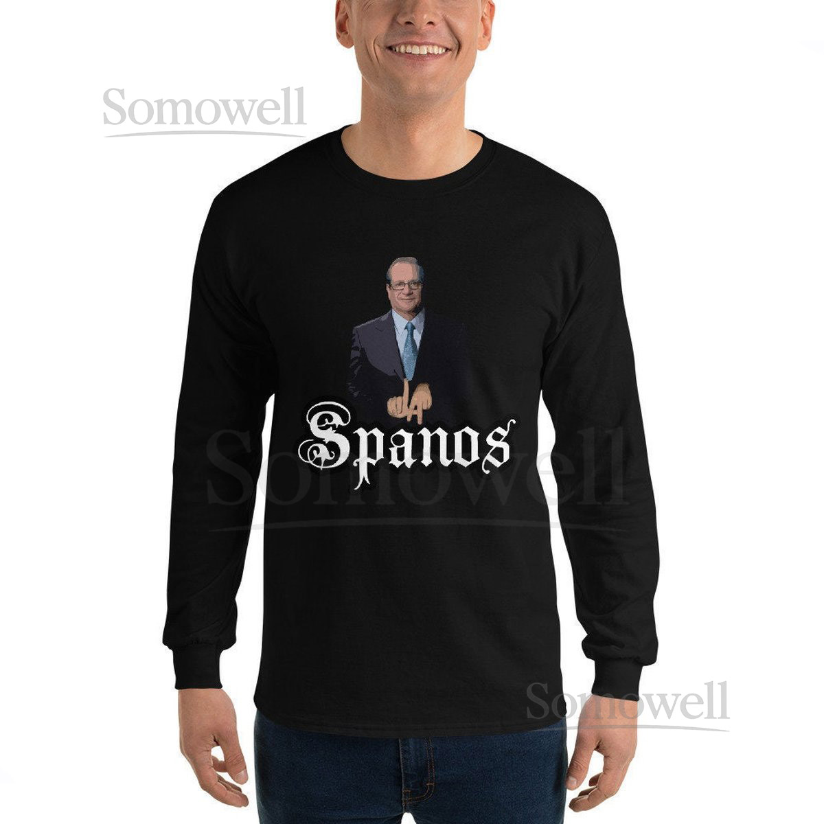 LA Spanos Mens Long Sleeve Shirt_438