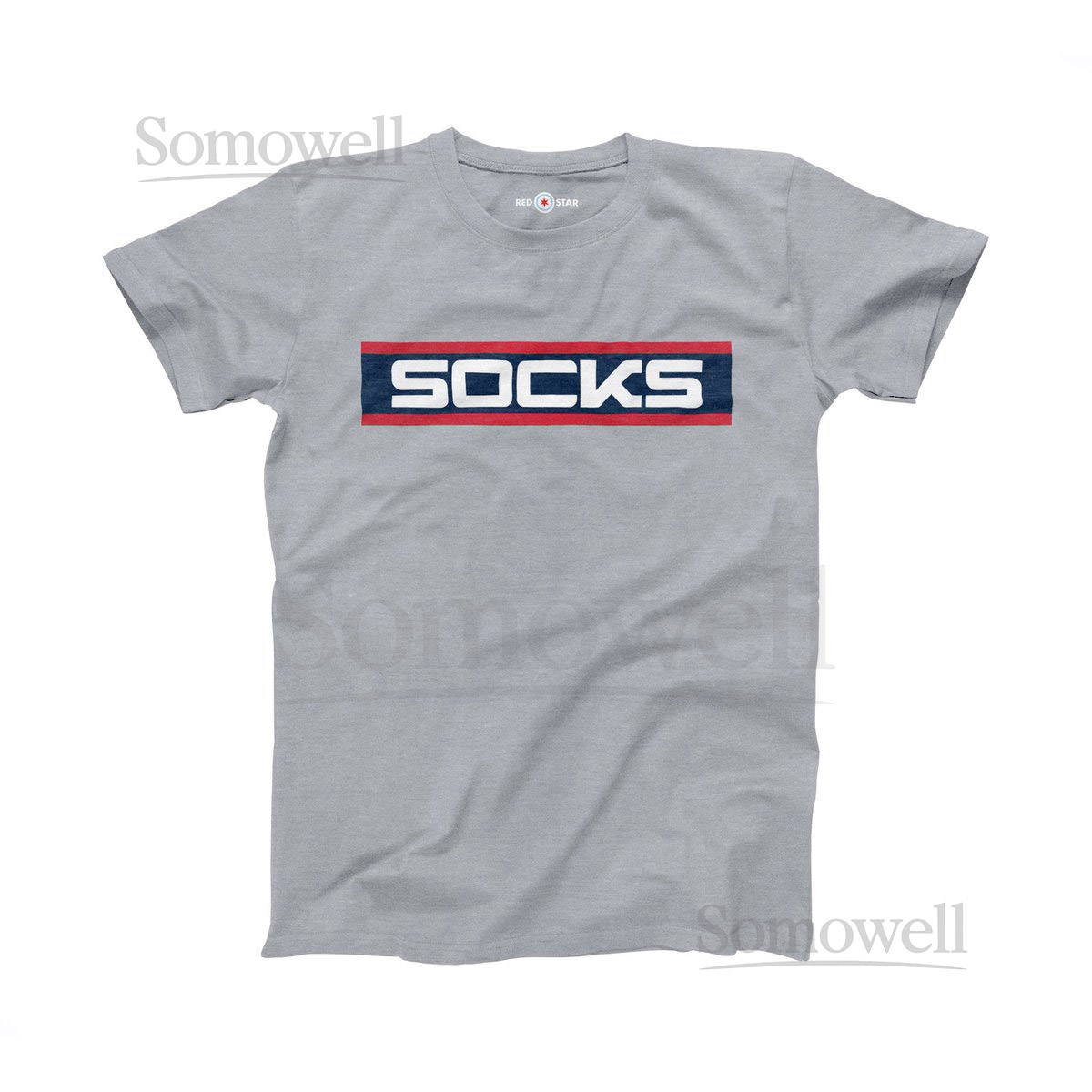 Socks Shirt Chicago White Sox Retro Logo Parody 1983 Winning Ugly Throwback Classic Comiskey Park Gray Tee Size XS S M L XL 2XL 3XL 4XL 5XL_139