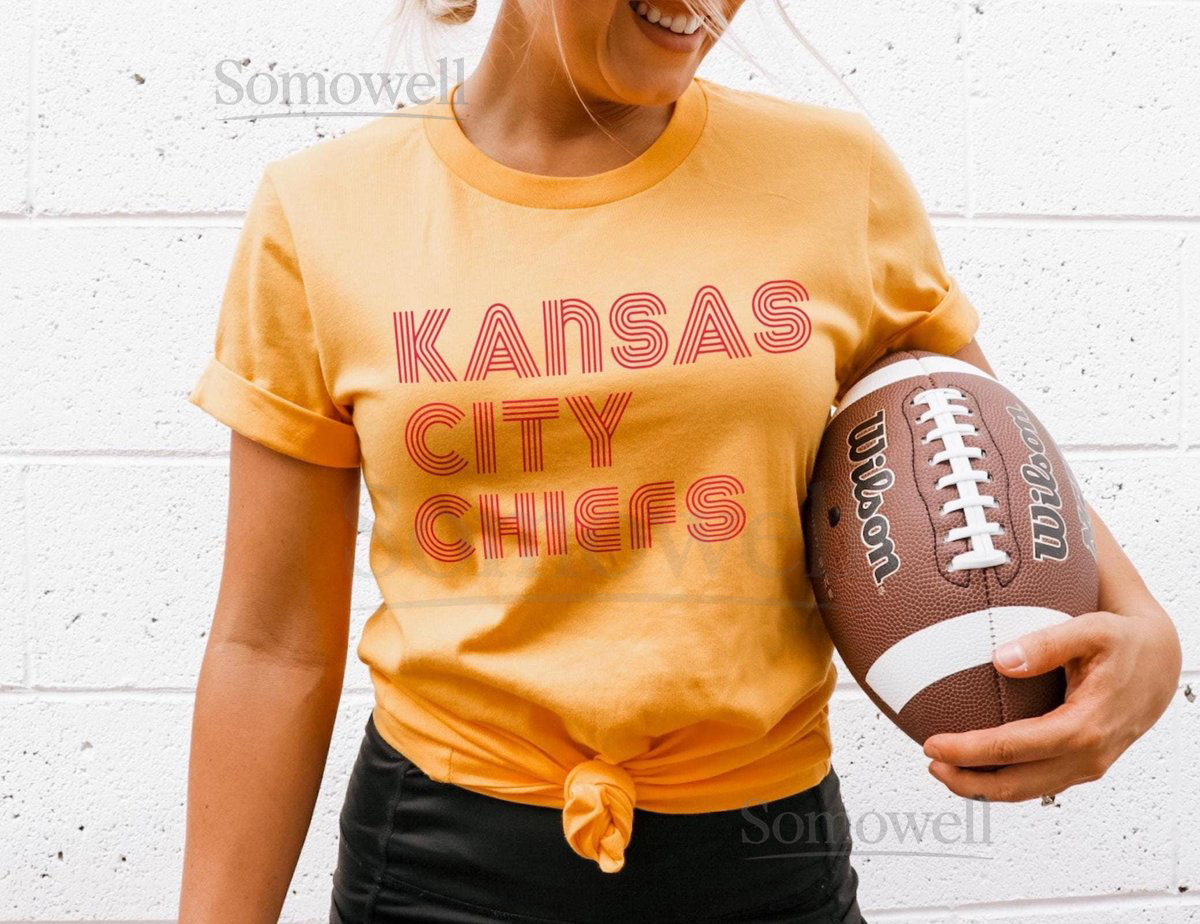 Kansas City Chiefs Retro Style Shirt Kansas City Chiefs Missouri Kansas Chiefs Kingdom Mahomes Football_288