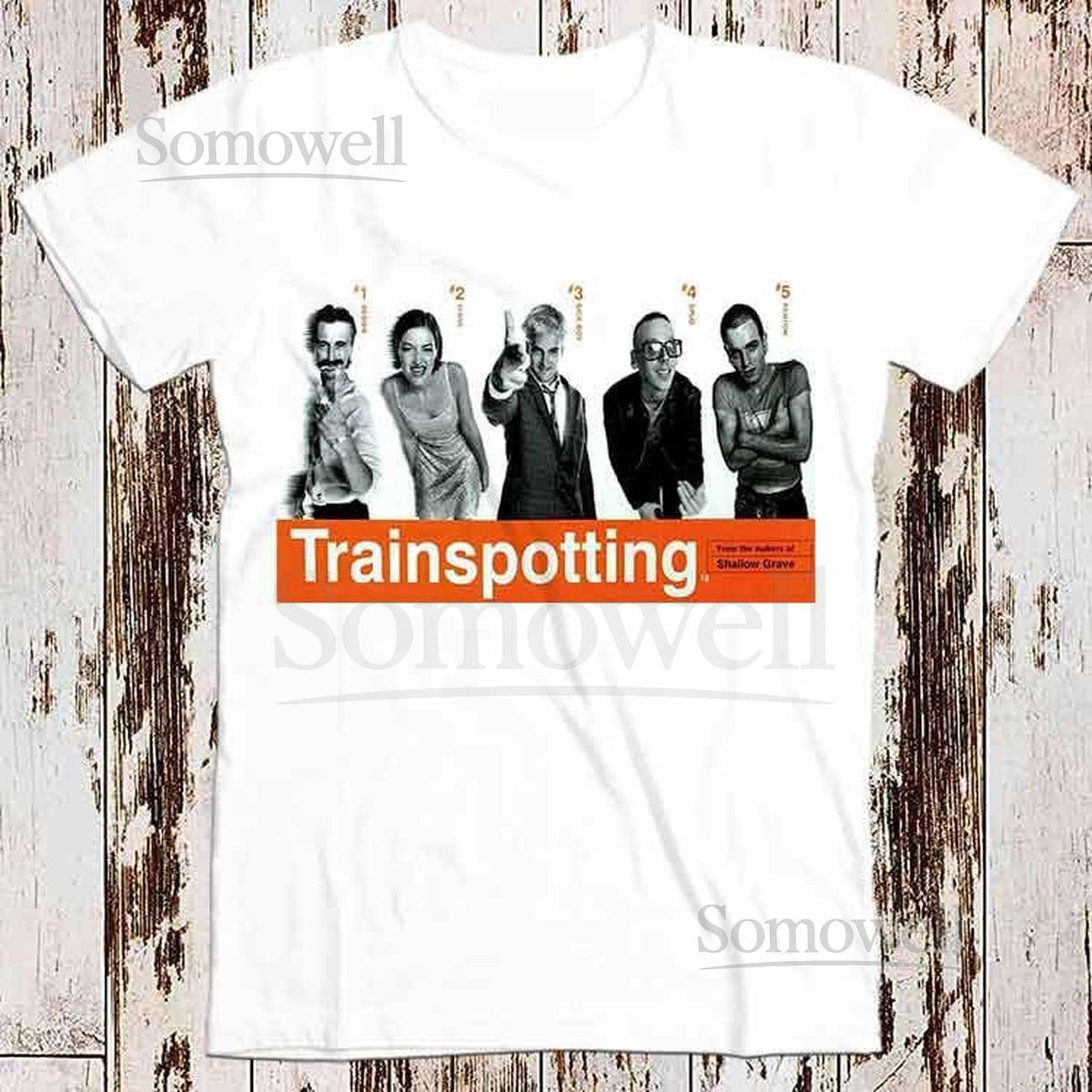 Trainspotting Cult 90s Movie Retro Super Cool Gift T Shirt Top Tee 8328_403