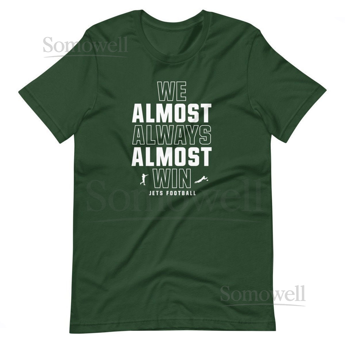 Funny New York Jets Shirt quotWe Almost Always Almost Winquot Tee_178