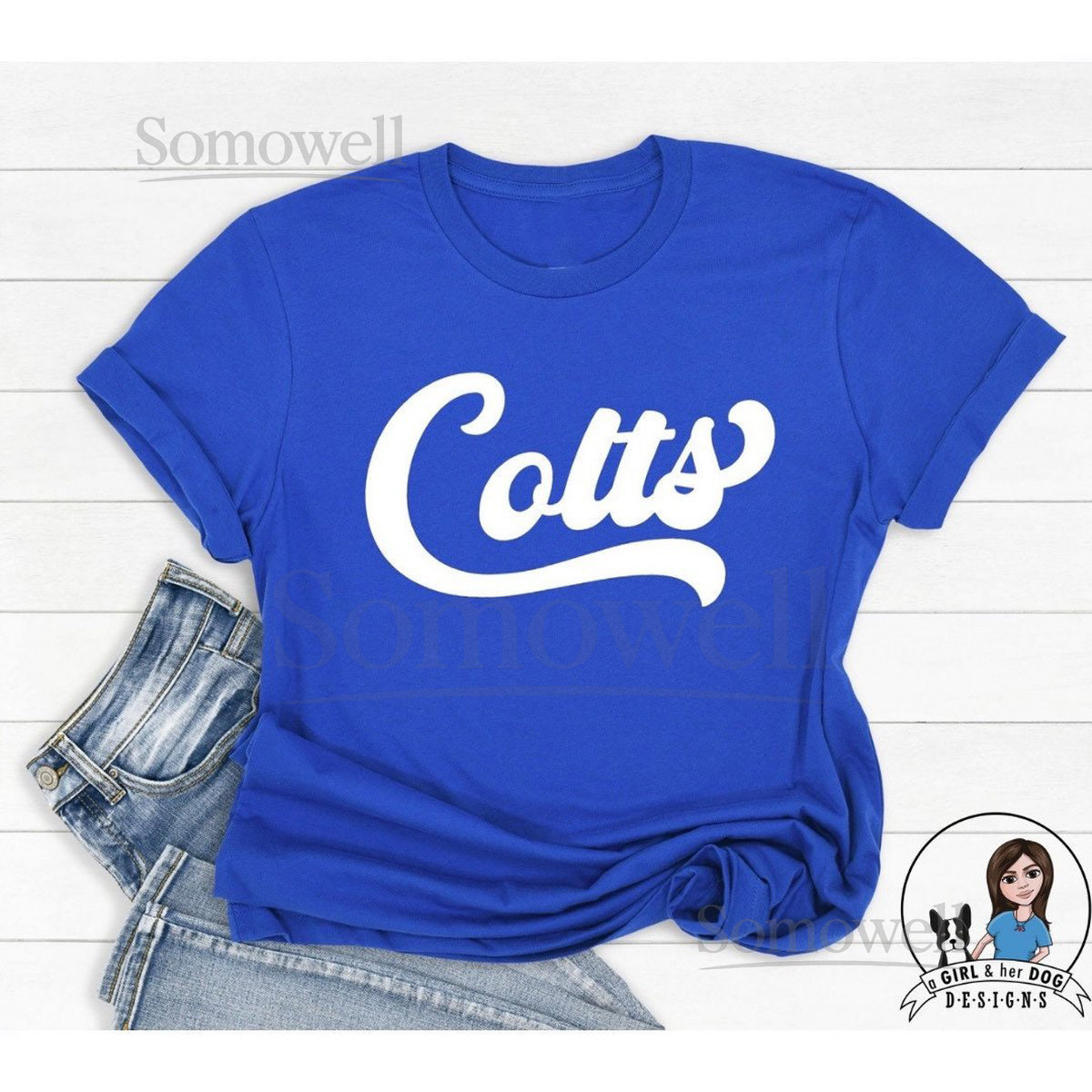 Colts Shirt Indianapolis Colts Shirt Football Fan Gift for Her Birthday Gift Ret_51