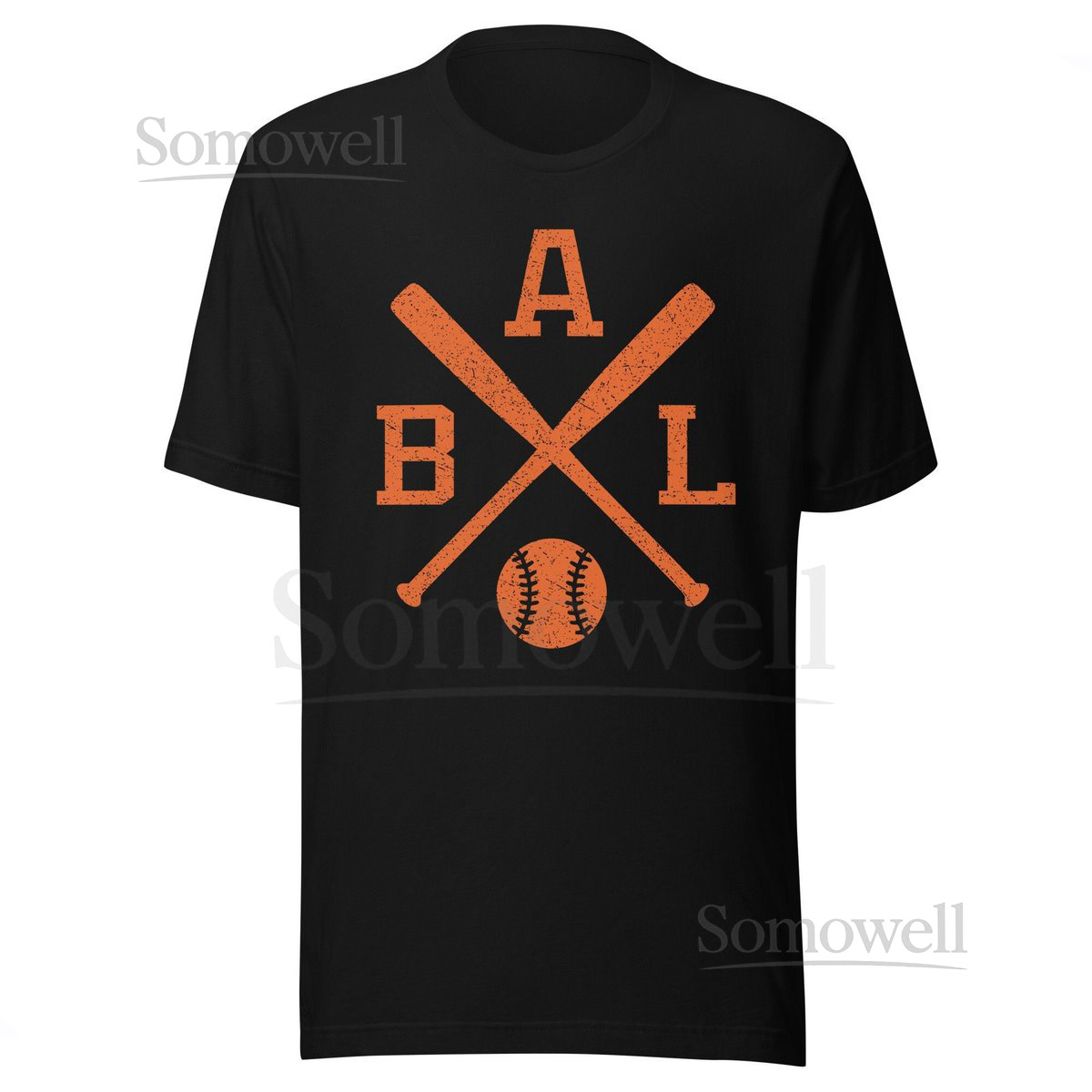 Vintage Baltimore Baseball Bats Retro BAL Premium Unisex T-Shirt_627