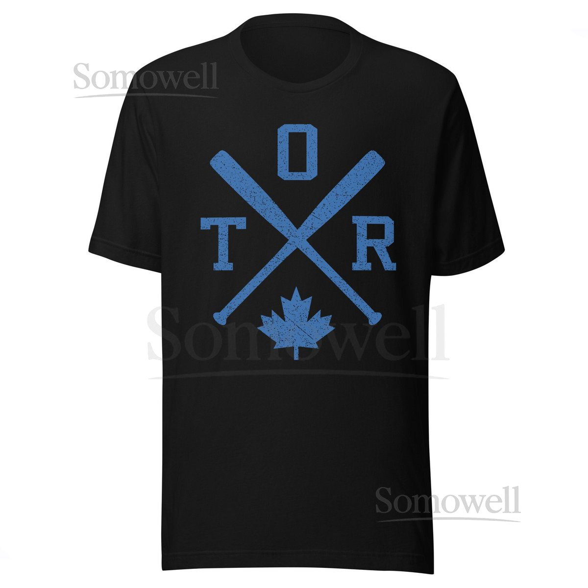 Vintage Toronto Baseball Bats Retro TOR Premium Unisex T-Shirt_542