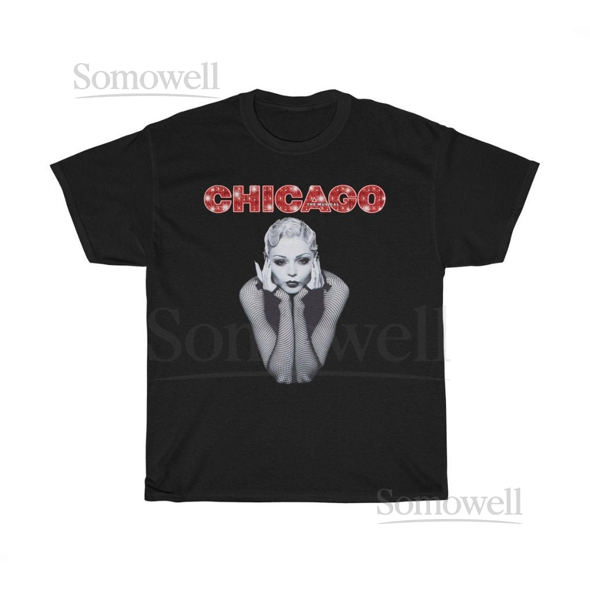 Chicago Broadway Musical Show Men's Black Navy T-Shirt Size S to 5xl_178