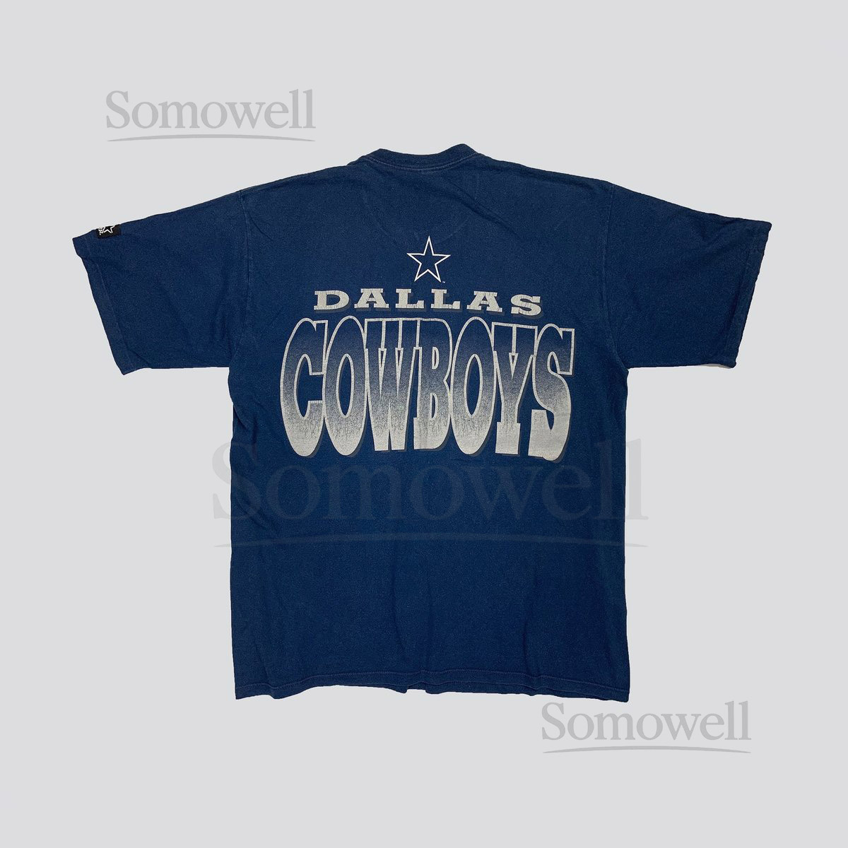 Vintage 1994 Dallas Cowboys T Shirt Size XL Blue VTG NFL Spot Tee_481