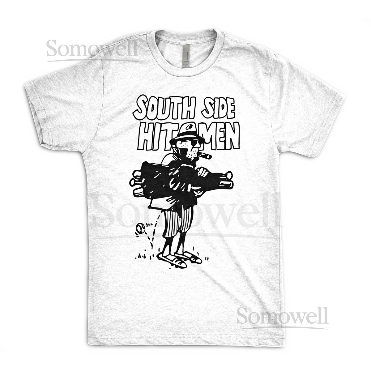 South Side Hitmen Vintage White Sox T-Shirt_141