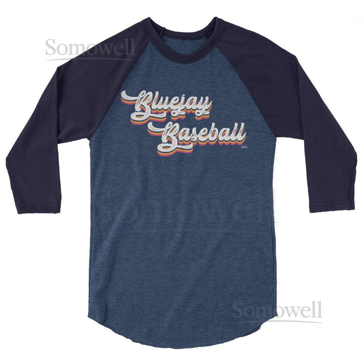 Bluejay Baseball Raglan 34 tee_162