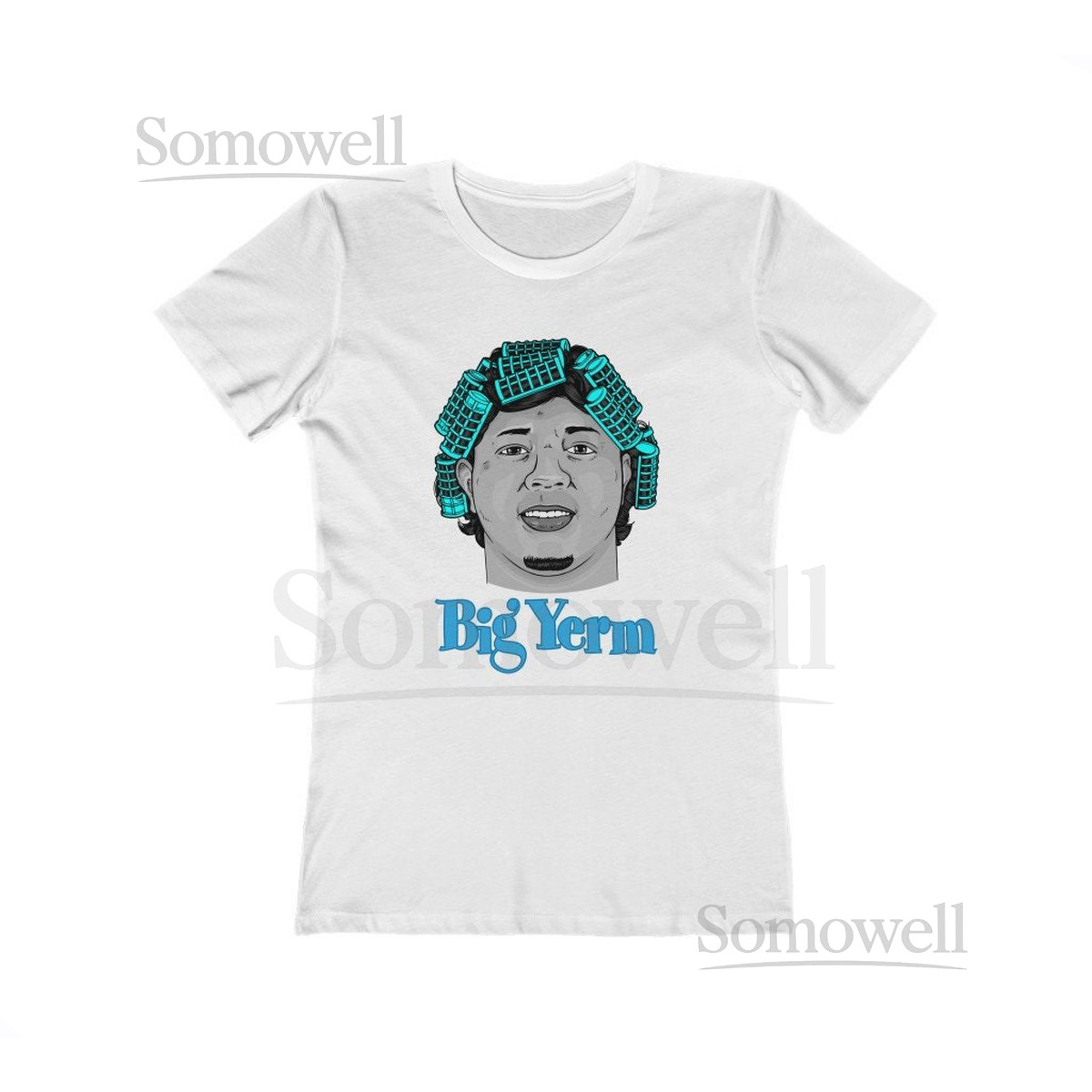 Big Yerm Boyfriend T Yermin Mercades The Yerminator Chicago White Sox MLB Friday Big Worm Big Perm Parody Humor Baseball_59