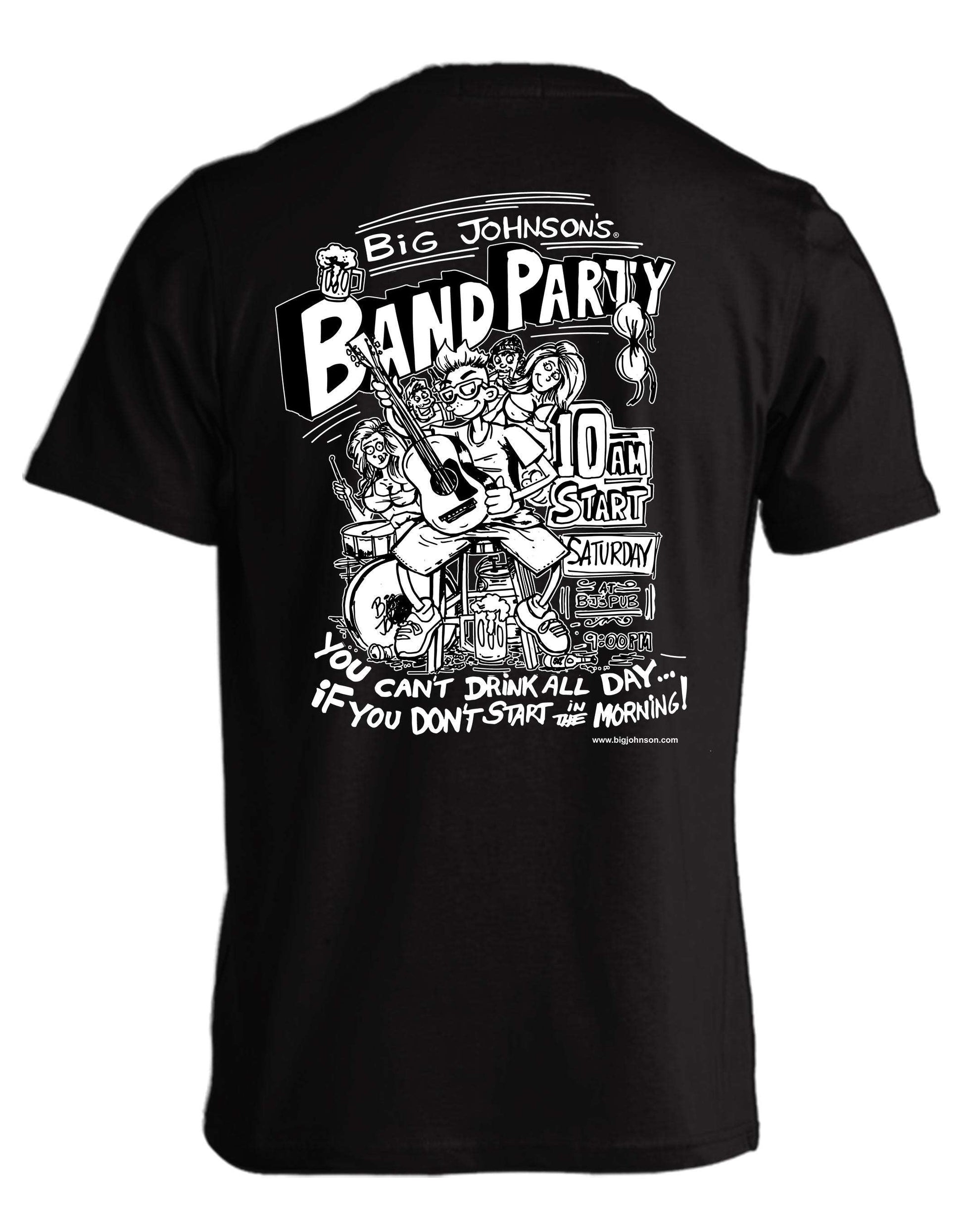 BAND PARTY  Big Johnson,Funny T-Shirt,Humor Gift for Men & Women