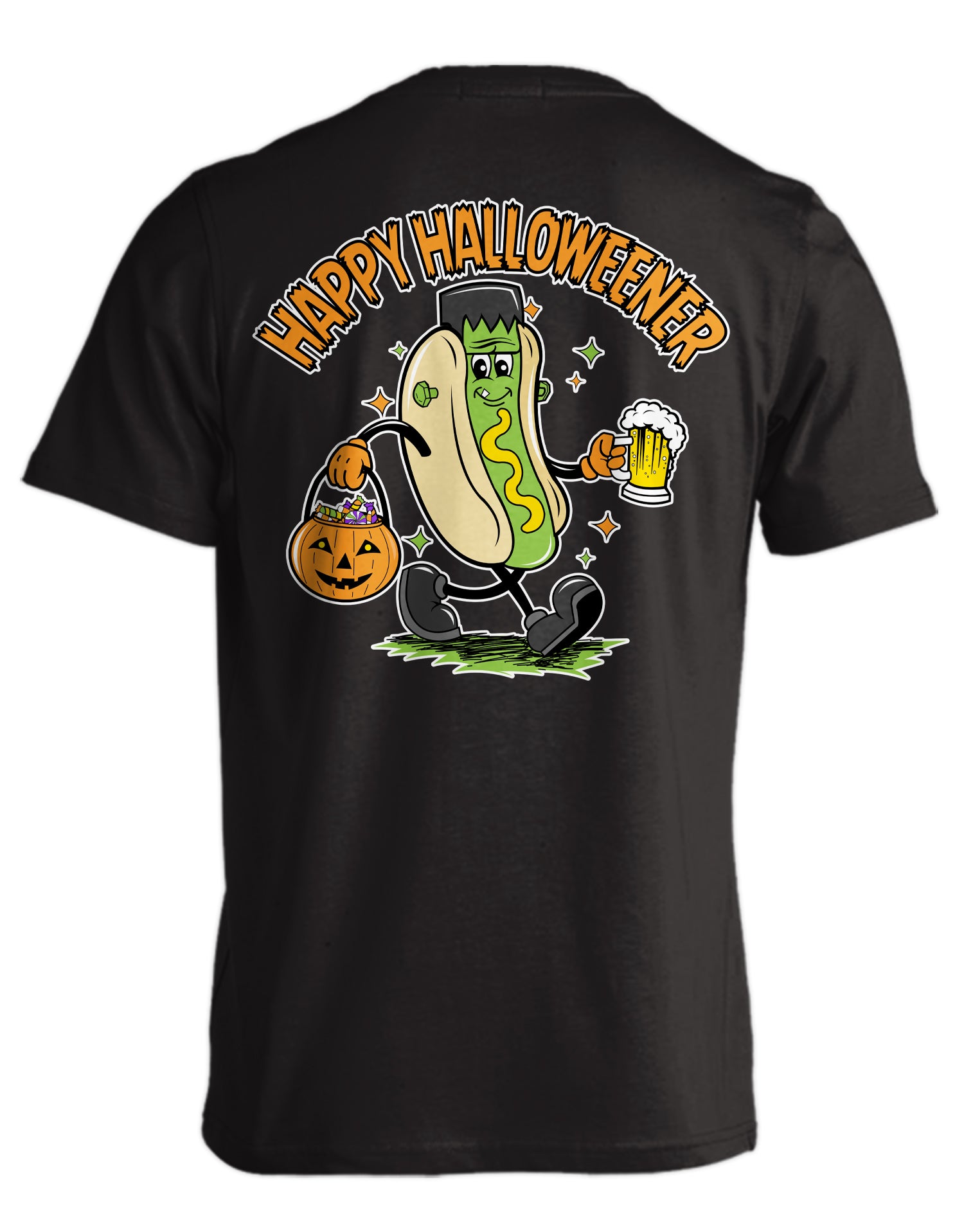 HAPPY HALLOWEENER Big Johnson,Funny T-Shirt,Humor Gift for Men & Women