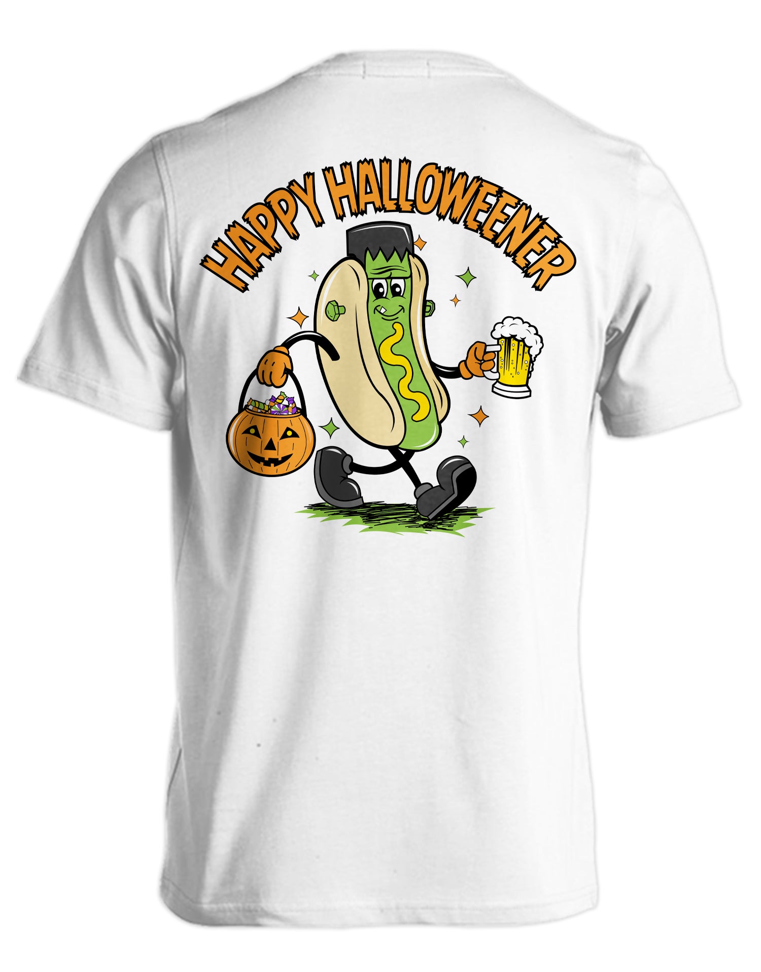 HAPPY HALLOWEENER Big Johnson,Funny T-Shirt ,Humor Gift for Men & Women