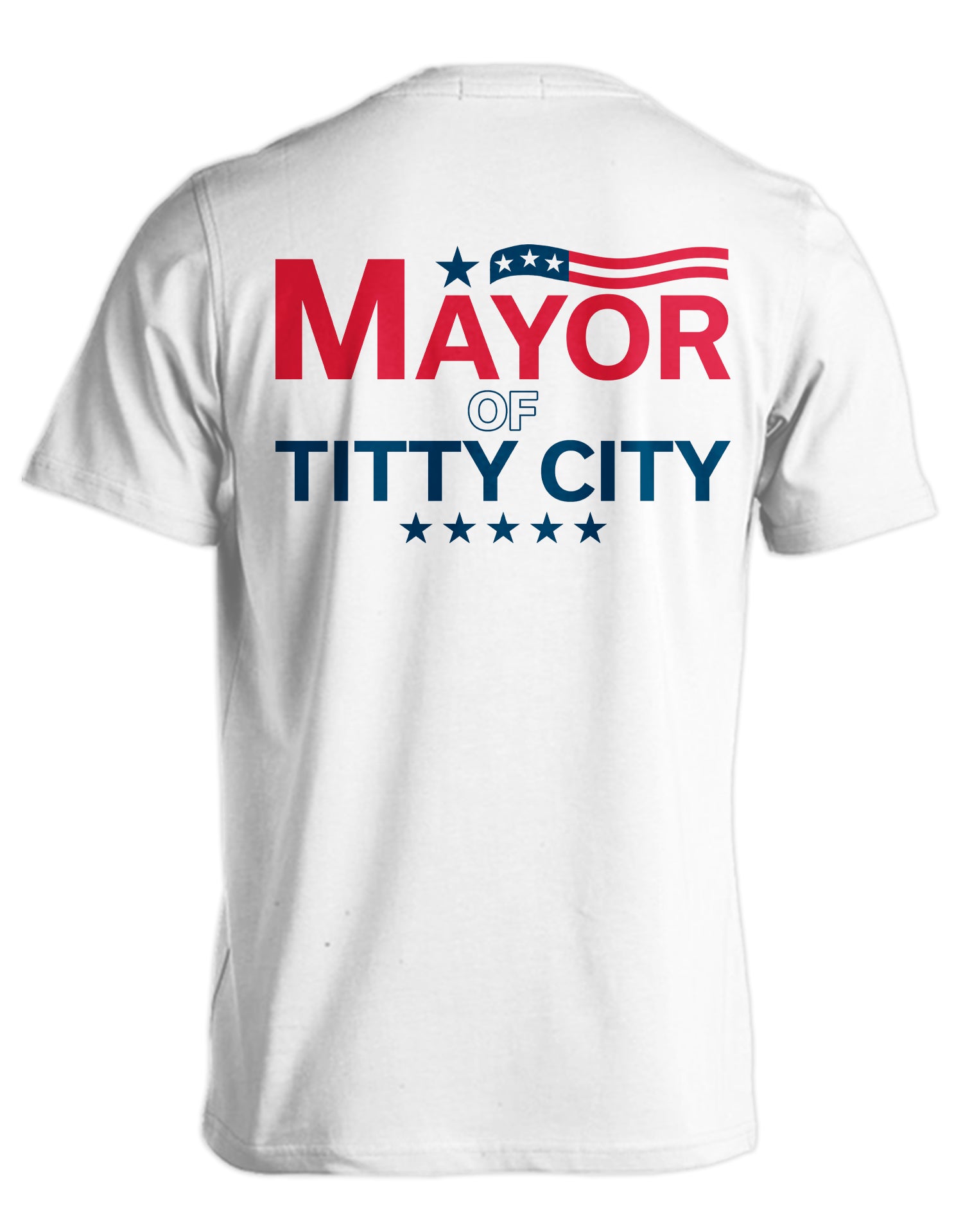 MAYOR Big Johnson,Funny T-Shirt,Humor Gift for Men & Women