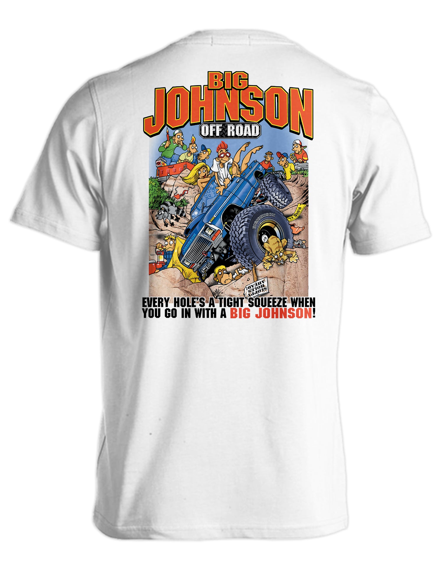OFF ROAD 2.0 Big Johnson,Funny T-Shirt,Humor Gift for Men & Women