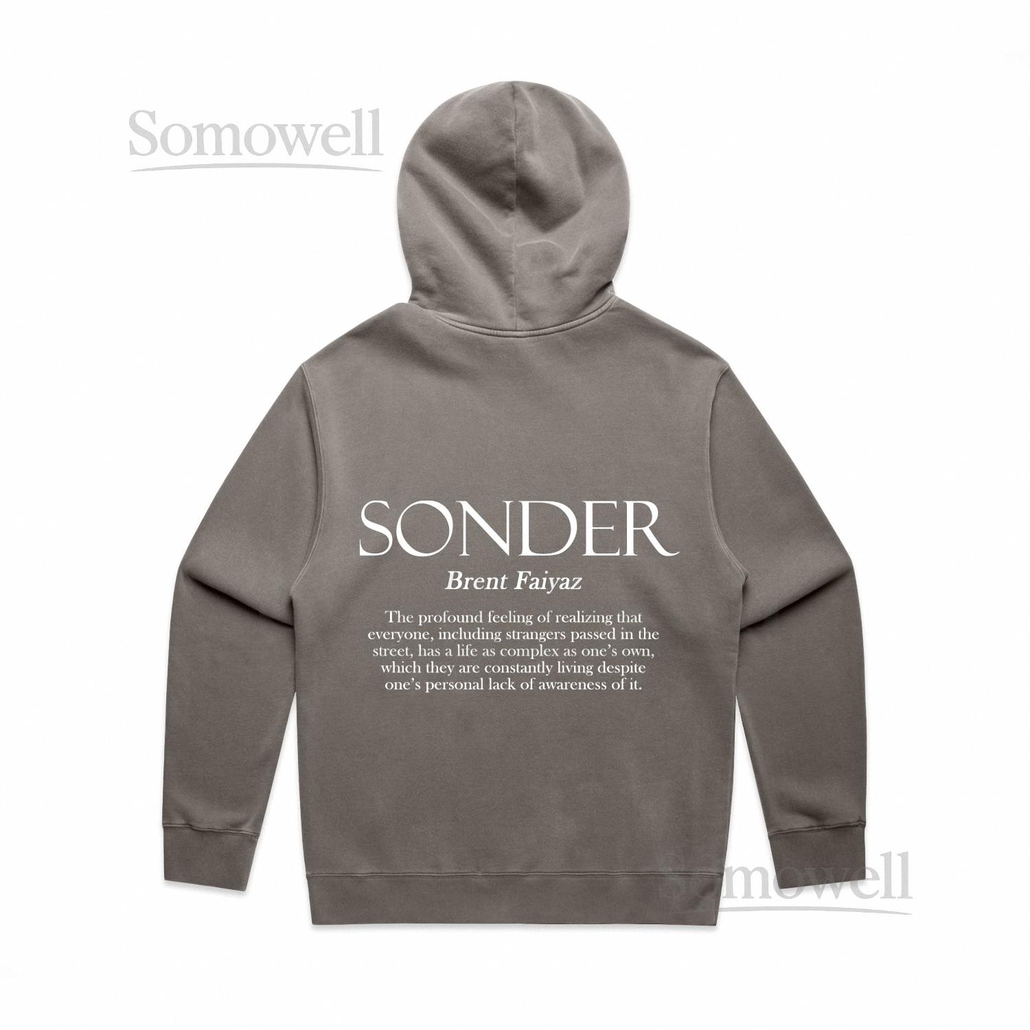 Brent Faiyaz Sonder Zip Up Vintage Tee, Sweatshirt, Hoodie (With Backprint)