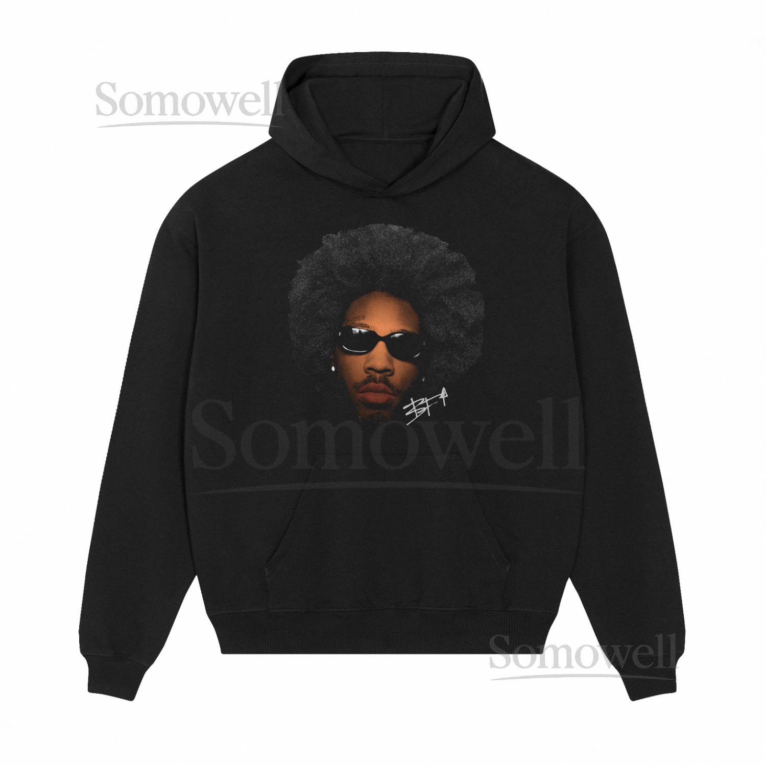 Brent Faiyaz Wasteland Face Vintage Tee, Sweatshirt, Hoodie (With Backprint)