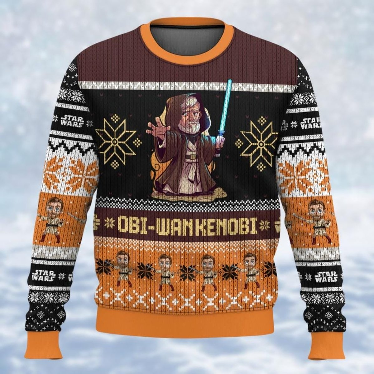 Star Wars Obi Wan Kenobi Ugly Sweater Christmas Geek Style