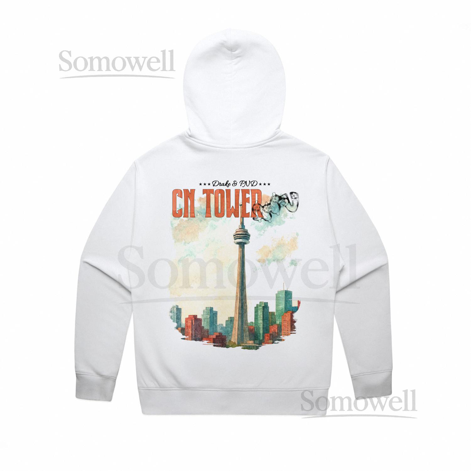 CN Tower Vintage Tee, Sweatshirt, Hoodie (With Backprint)