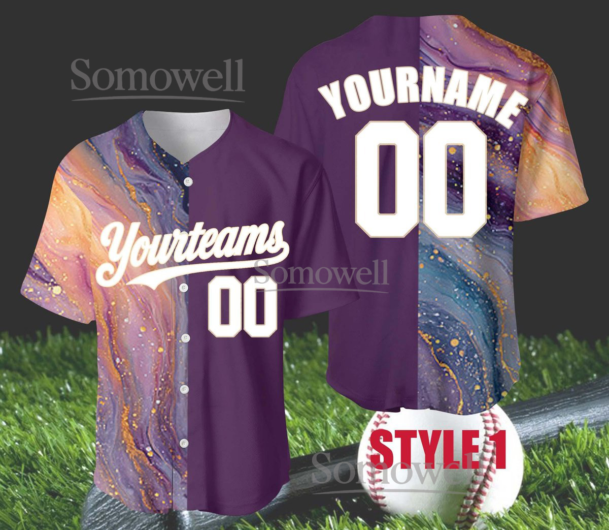 Personalized Football Jersey, Custom Team Name & Number, Sports Jersey for Adults & Kids, Personalized Gift