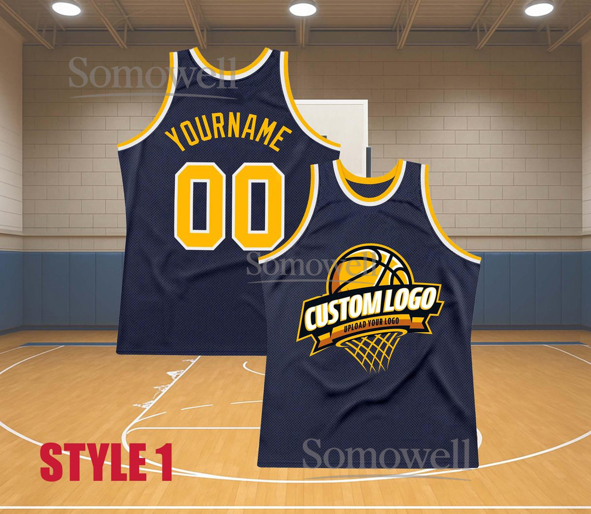 Custom Logo Basketball Jersey Team Name Number Personalized Team Edition Available in Multiple Colors