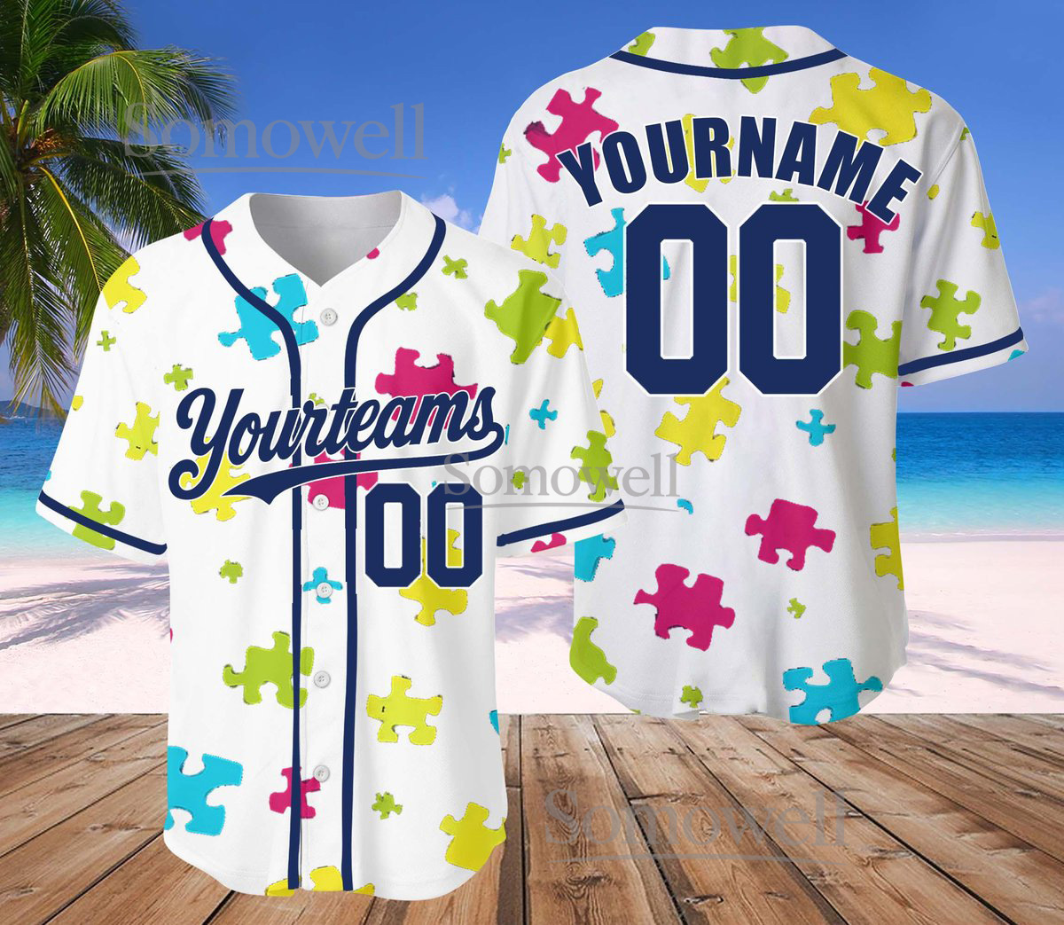 Custom Football Jersey Red Team Uniform Personalized Name Number Shirt For Adult Kid