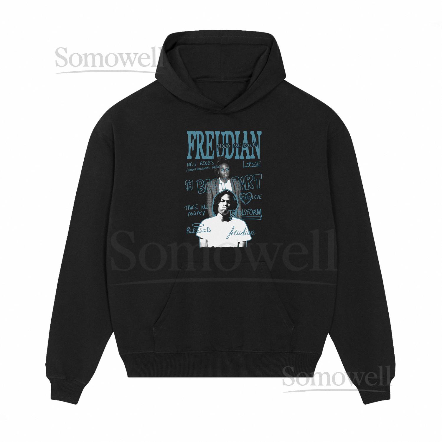 Daniel Caesar Freudian Sketchbook Vintage Tee, Sweatshirt, Hoodie (With Backprint)