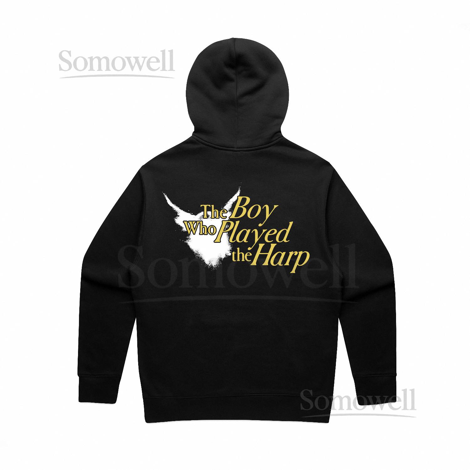 Dave The Boy Who Played The Harp Zip Up Vintage Tee, Sweatshirt, Hoodie (With Backprint)