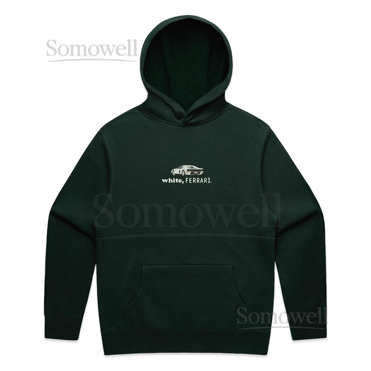 Embroidered Frank Ocean White Ferrari Vintage Tee, Sweatshirt, Hoodie (With Backprint)