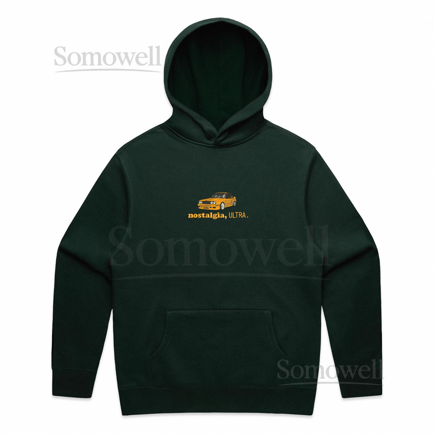 Embroidered Nostalgia Ultra Vintage Tee, Sweatshirt, Hoodie (With Backprint)