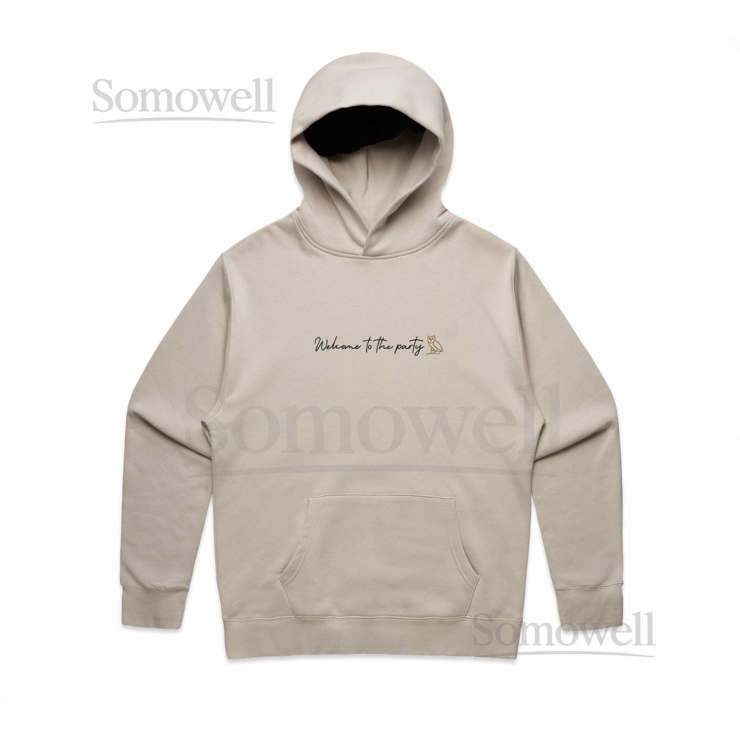 Embroidered Welcome To The Prty Vintage Tee, Sweatshirt, Hoodie (With Backprint)