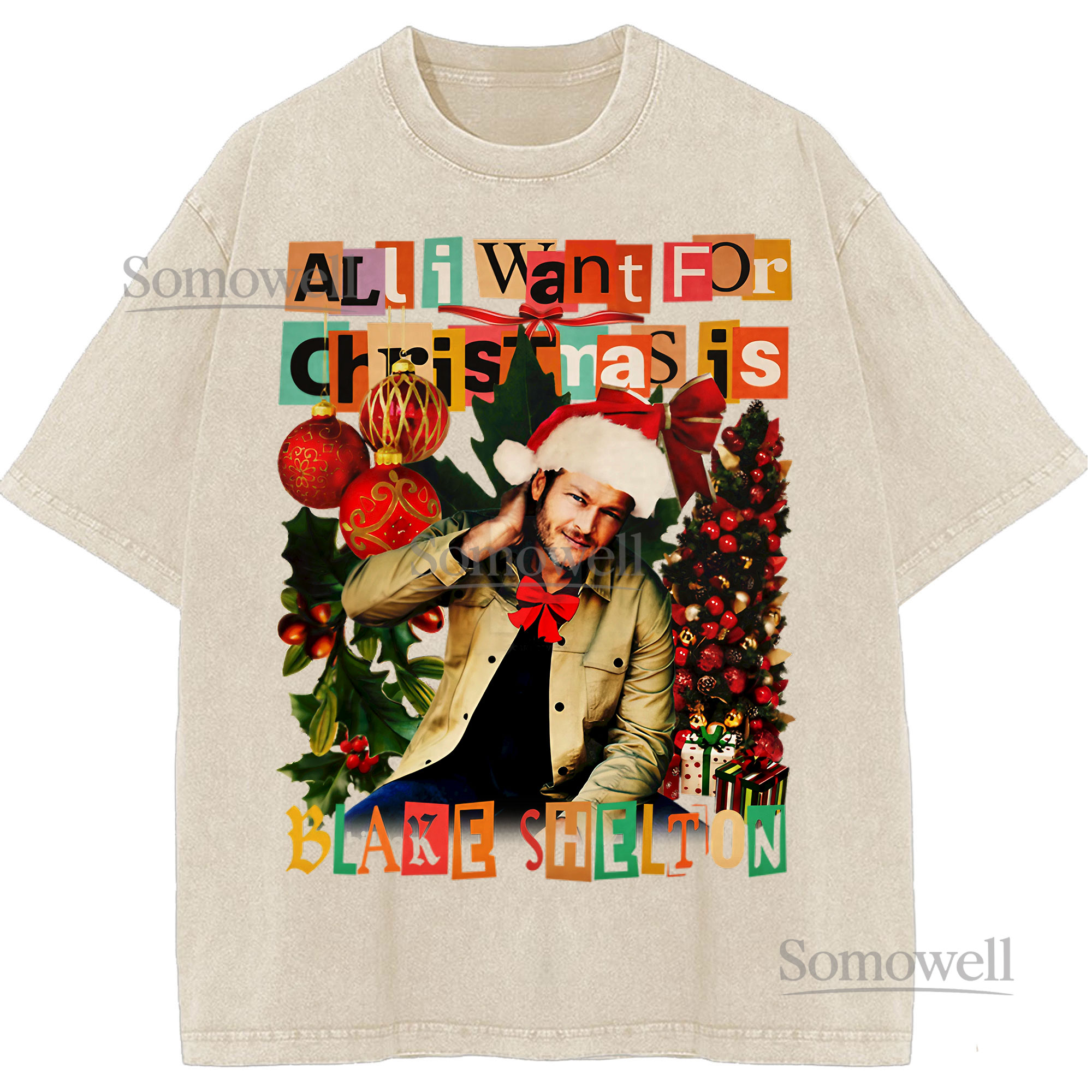 All I Want For Christmas Blake Shelton Holiday ,hoodie sweatshirt vintage