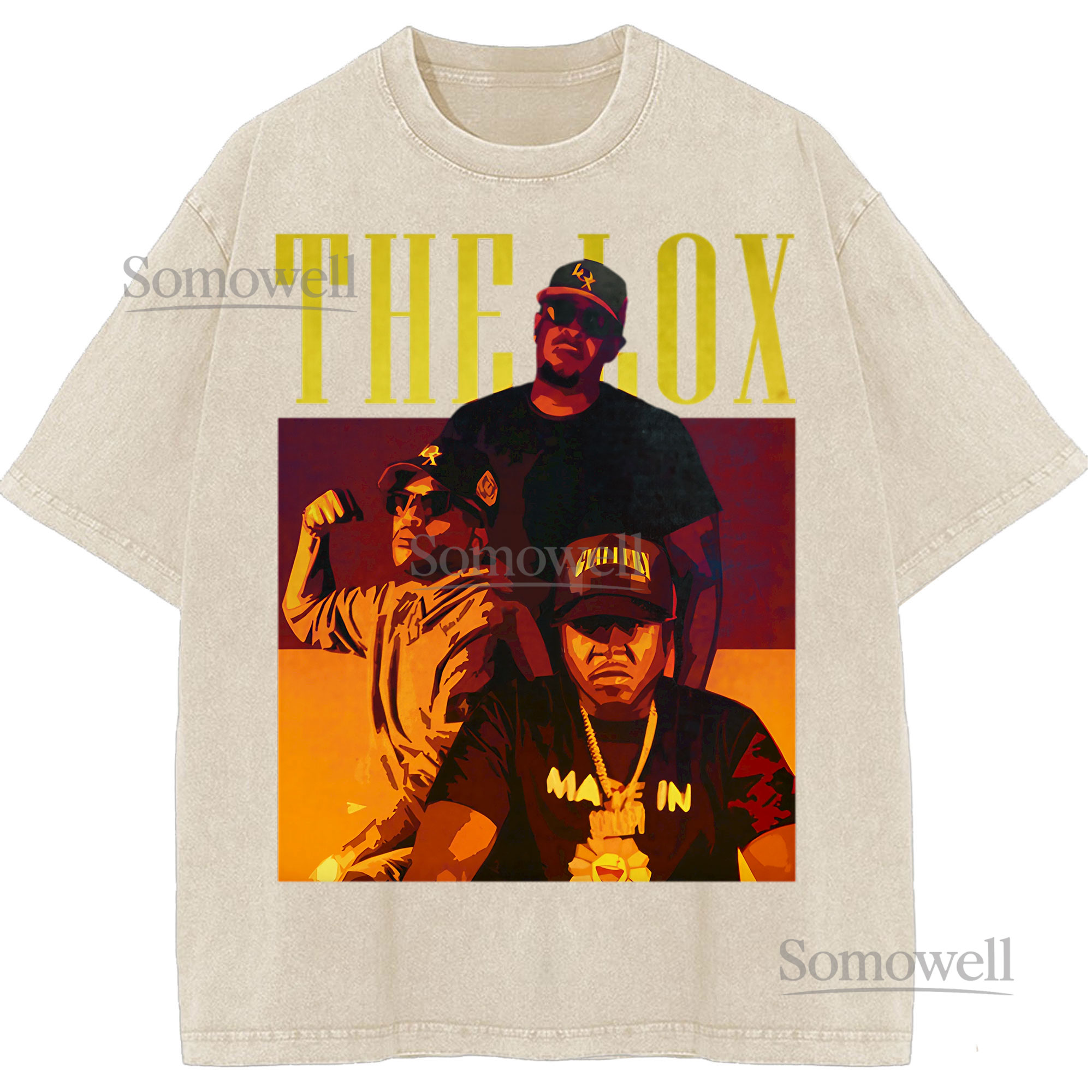 The LOX Jadakiss Styles P Sheek Louch Vintage Hip Hop Group TShirt
