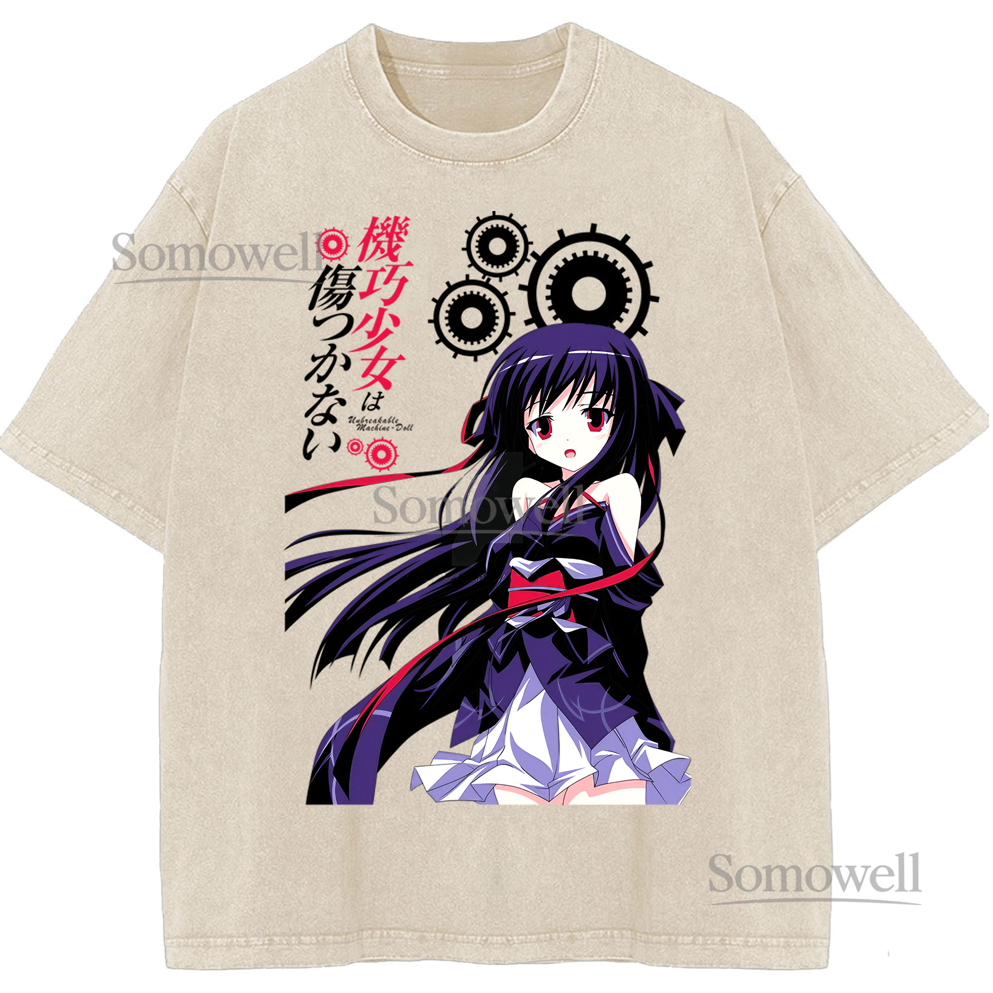 Unbreakable Machine Doll Yaya Automaton Gothic Lolita Anime Graphic ,hoodie sweatshirt t shirt vintage Japanese Manga T Shirt